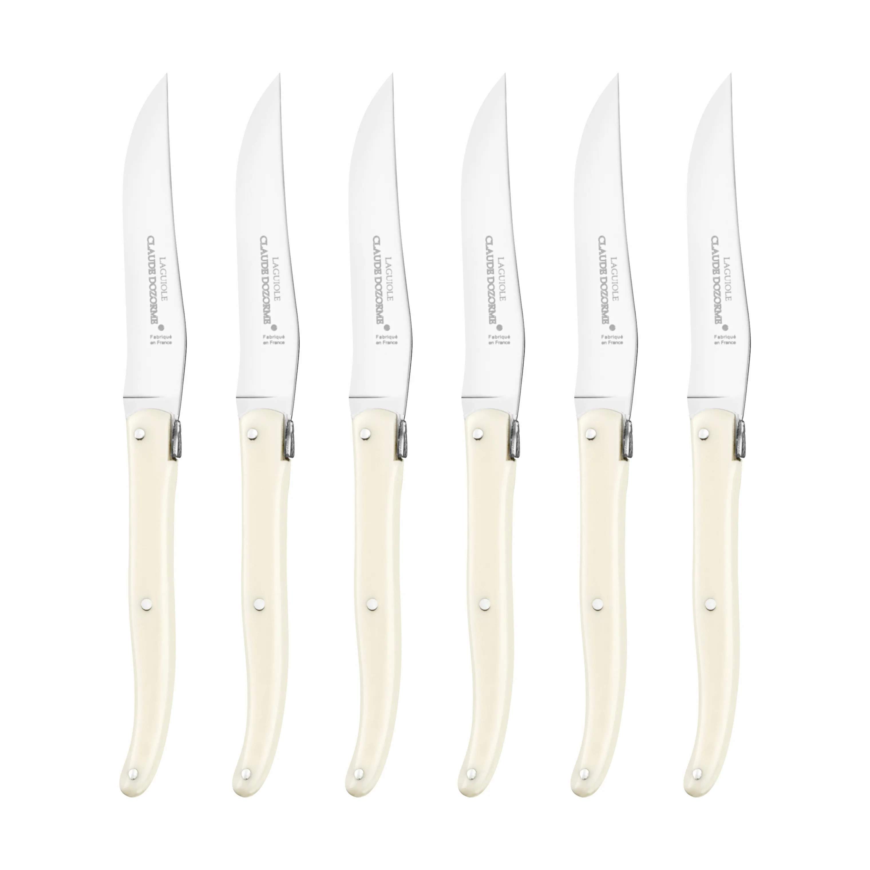 CLAUDE DOZORME steakknive Lagiuole Steakkniv - 6 stk.