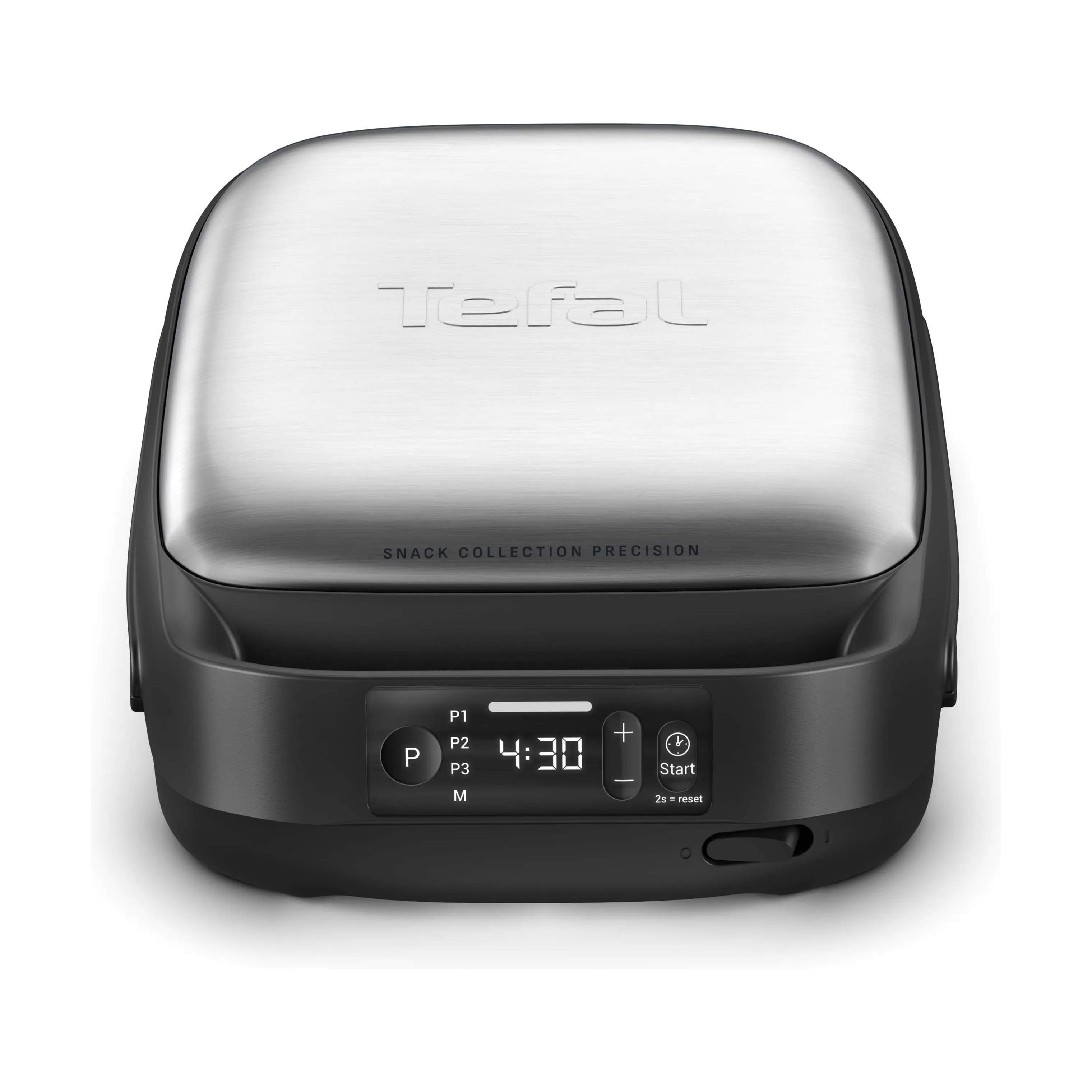 Tefal Toastere Snack Collection Digital Multigrill i Sølv / Sort, 4