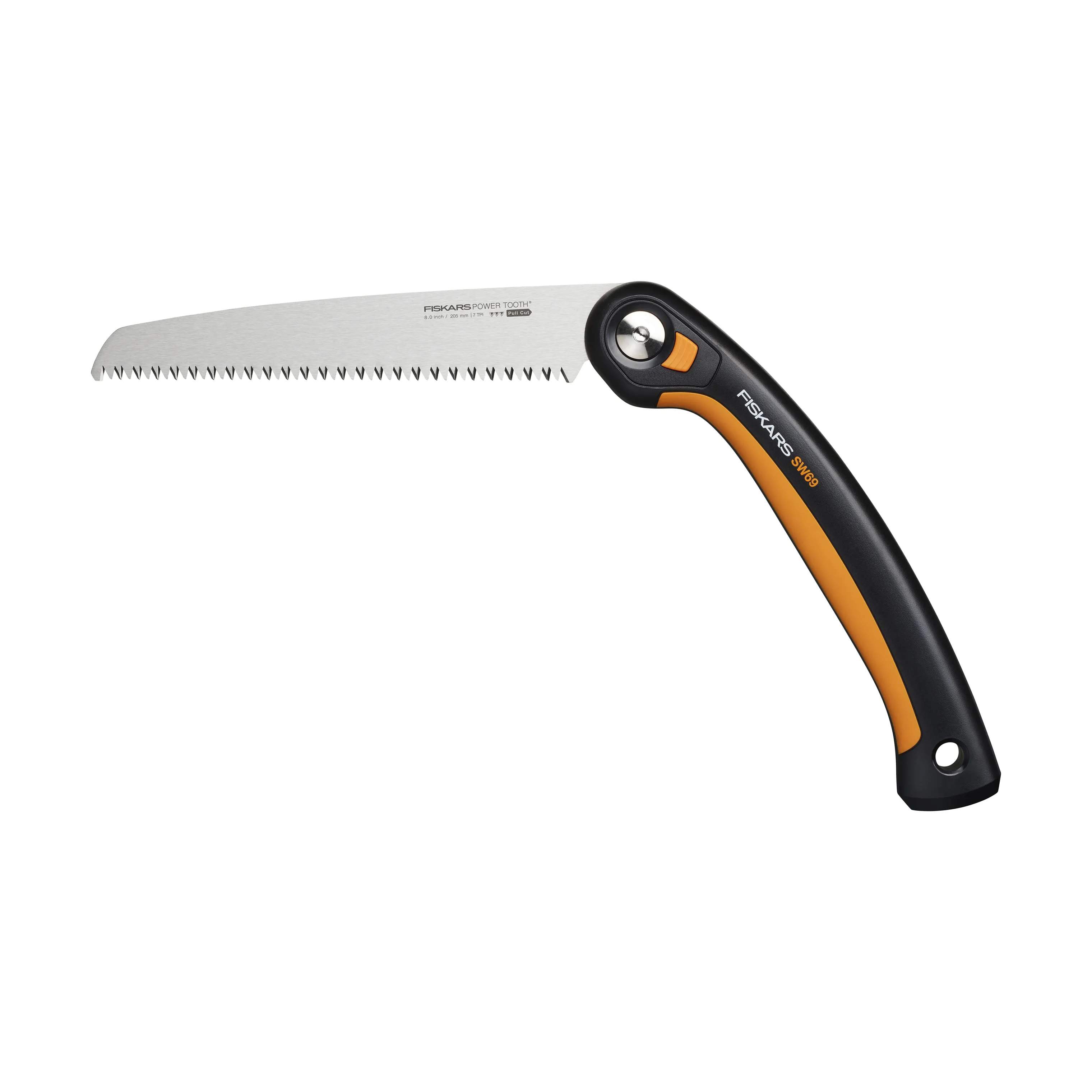 Fiskars Haveredskaber Plus™ Plus Foldesav SW69 i Sort/Orange1, 4