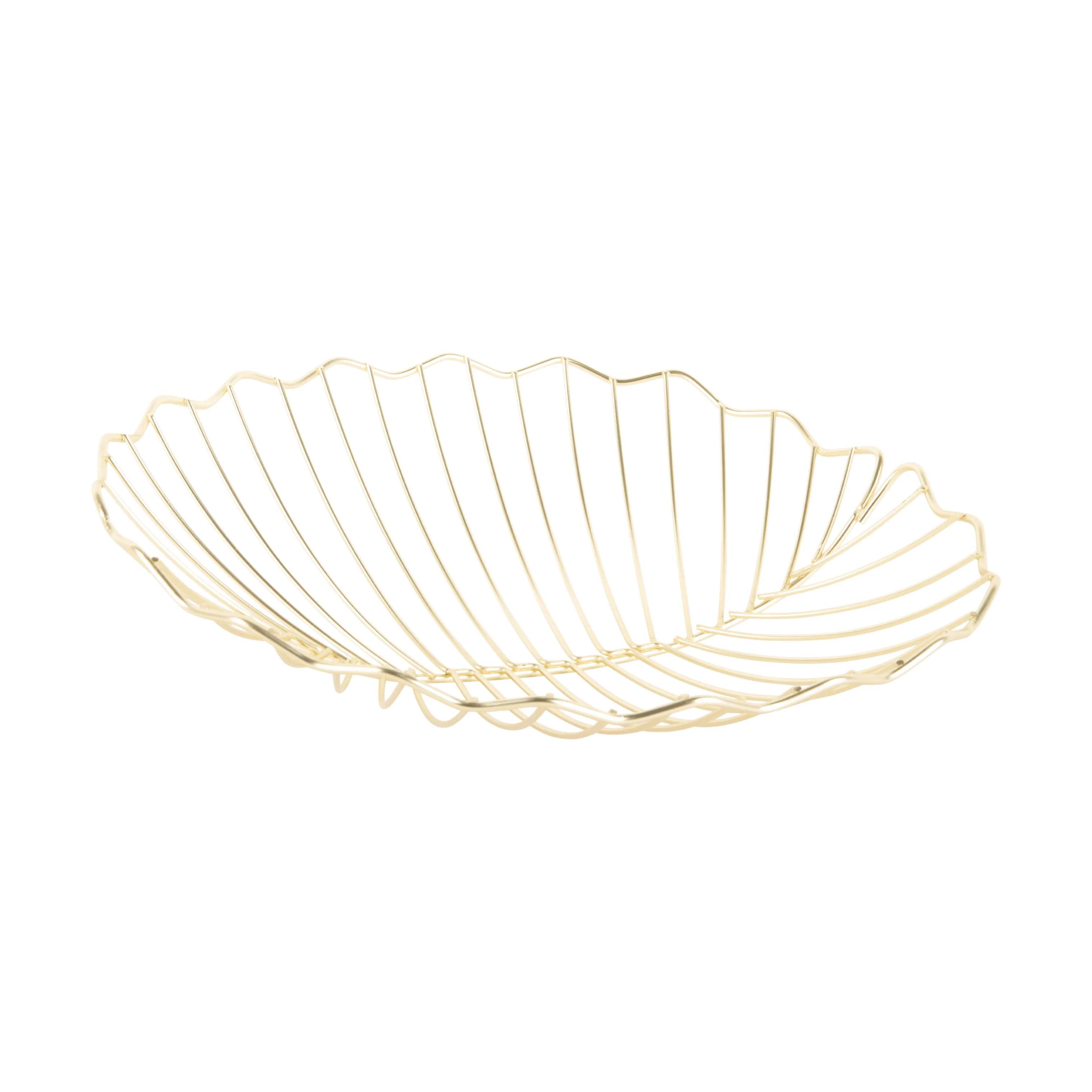 Serveringsskåle Leaf Skål i Messing, 31,5 cm, 1