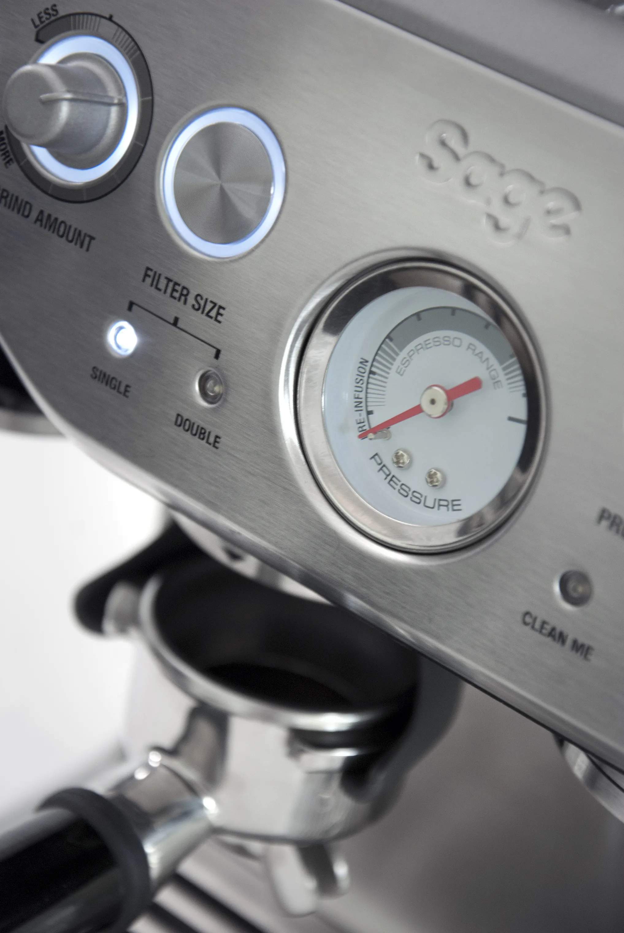 Sage Espressomaskiner Barista Express Espressomaskine i Stål, 4