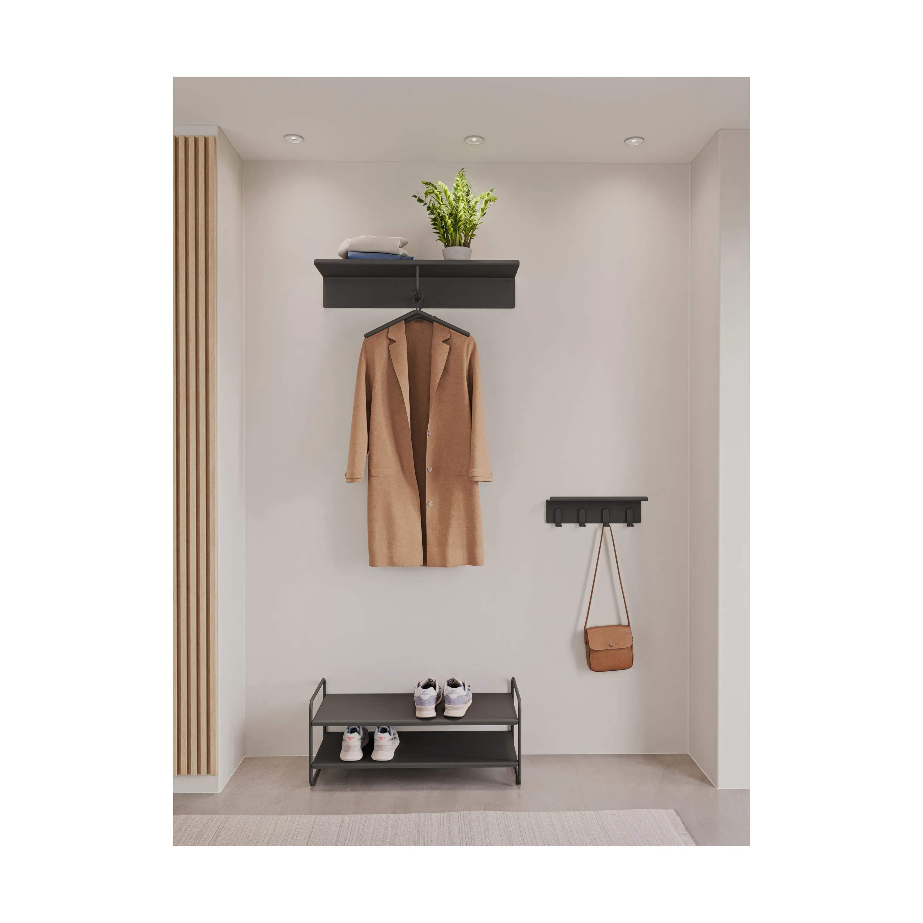 Zone Hylder A-collection A-Coat Hattehylde i Sort, 3
