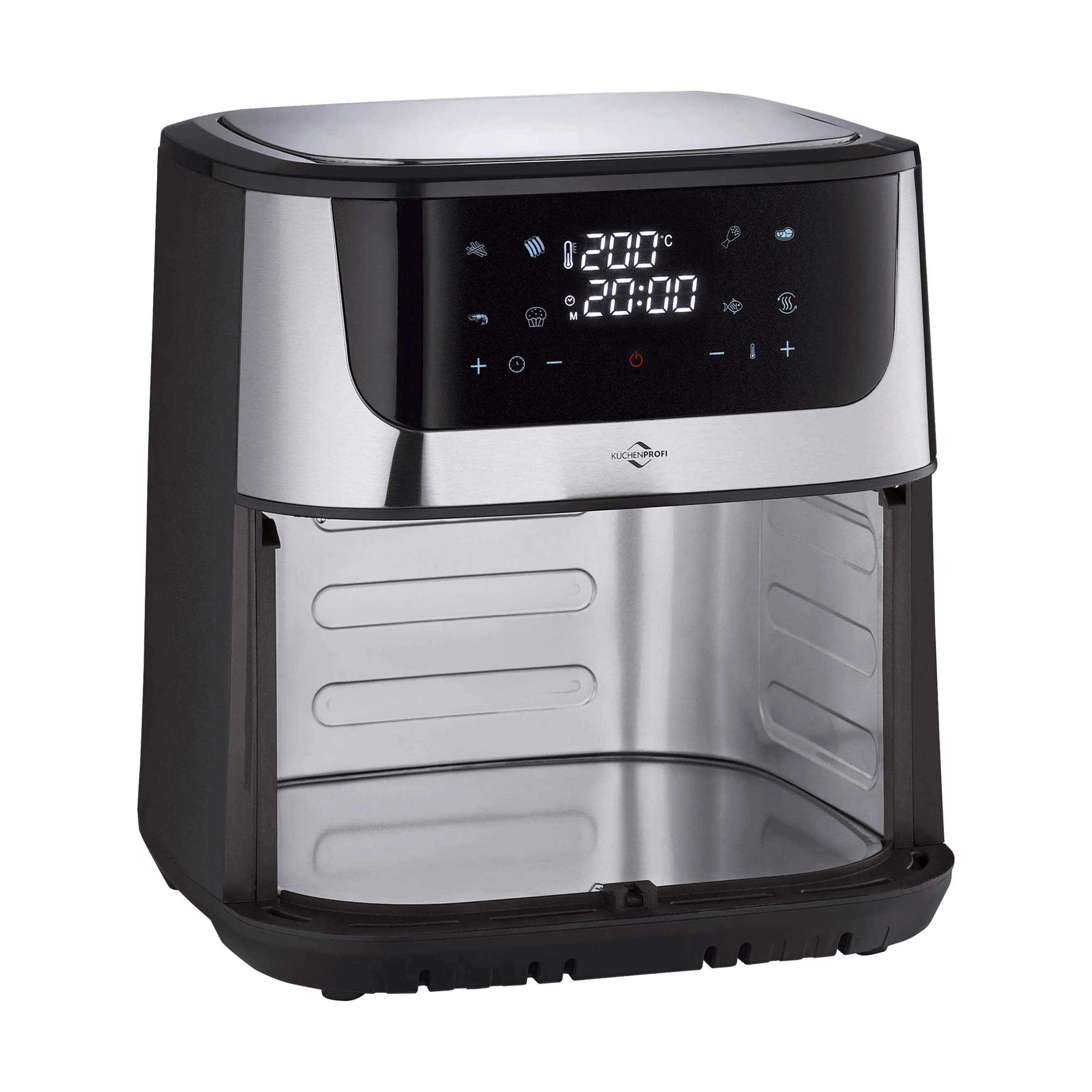Küchenprofi Airfryers Impuls Airfryer i Grå, 3