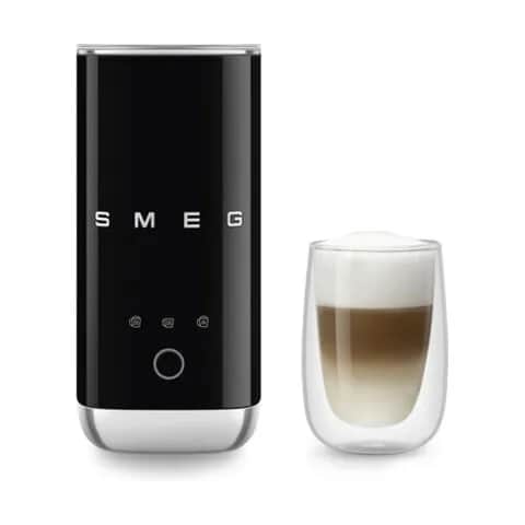 Smeg Mælkeskummere 50's style Mini-Mælkeskummer i Sort, 180 ml, 3