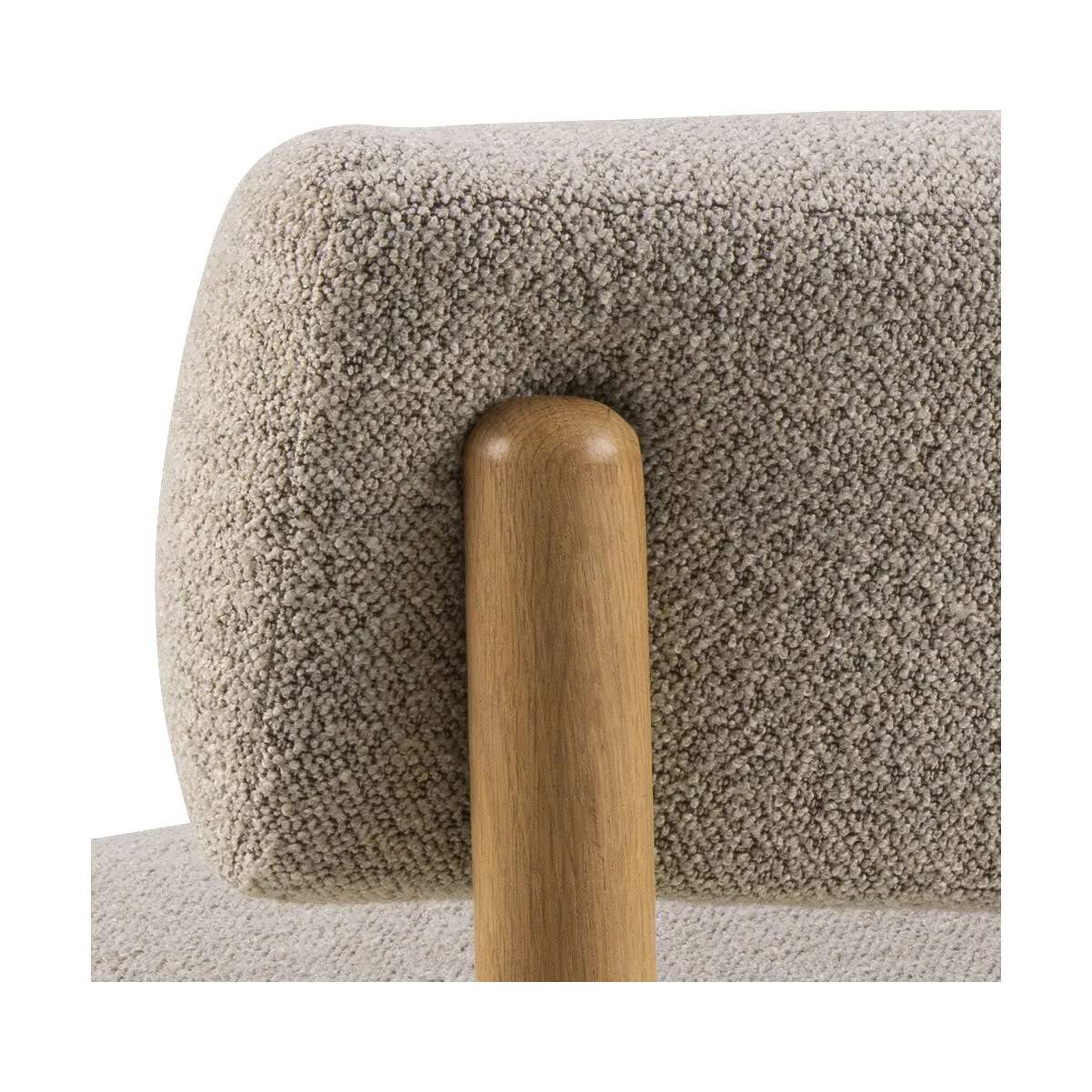 CASA Living Lænestole Burley Lounge Stol i Beige, 6
