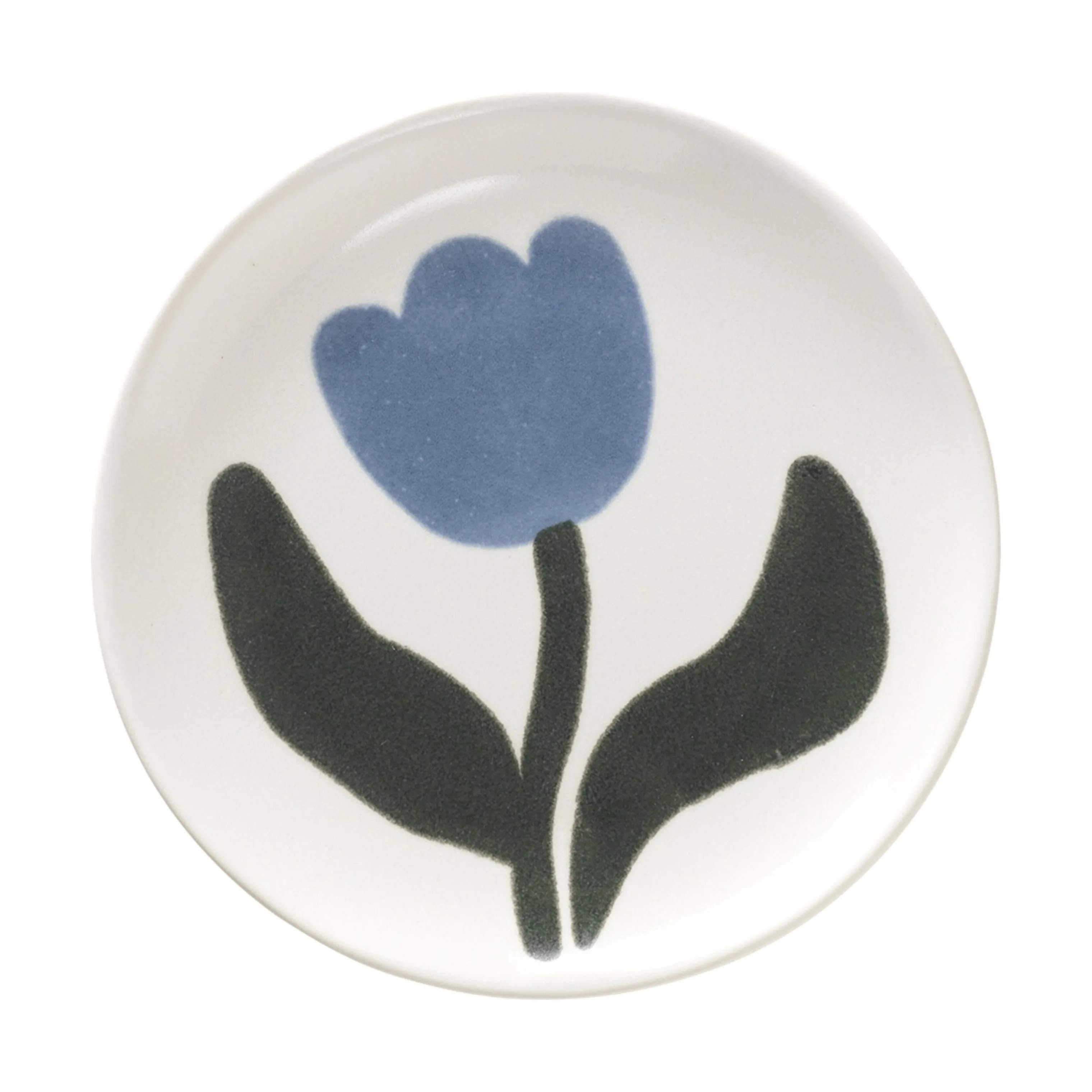 Broste Copenhagen Asietter Dora Kuverttallerken i Dusty Blue, 1