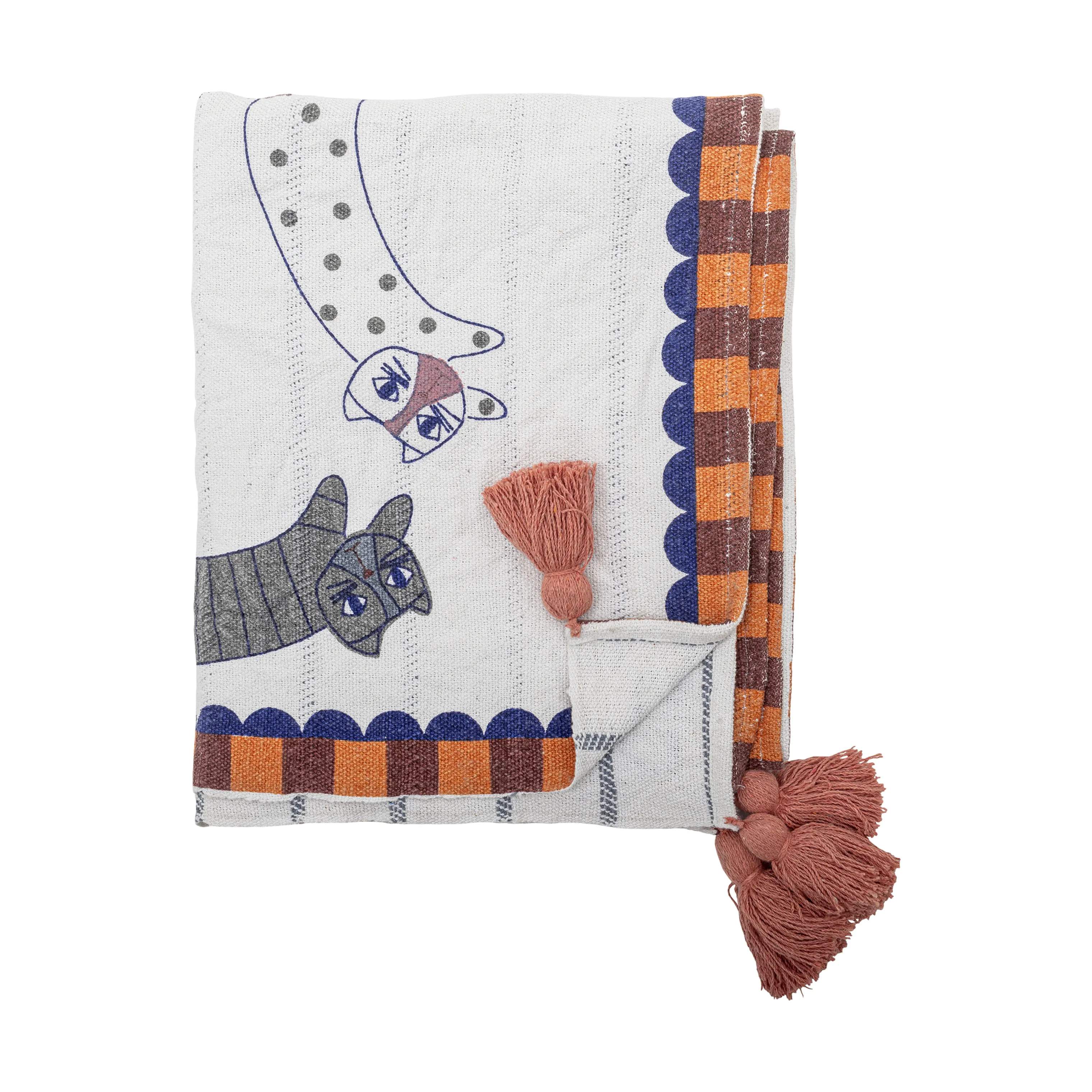 Bloomingville Plaider Missy Plaid i Multifarvet, 1