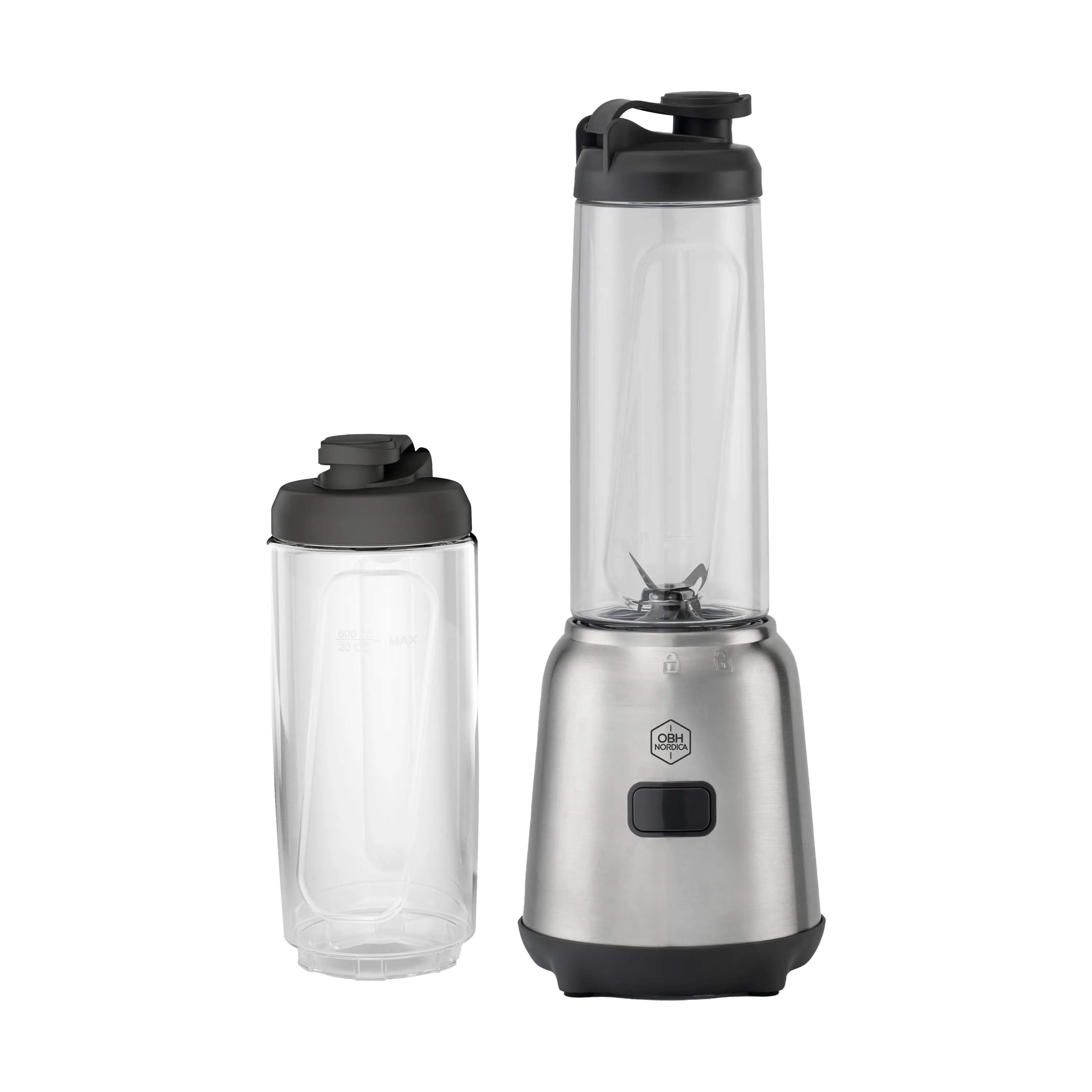 OBH Nordica Blendere Blender Mix & Move i Sølvfarvet, 1