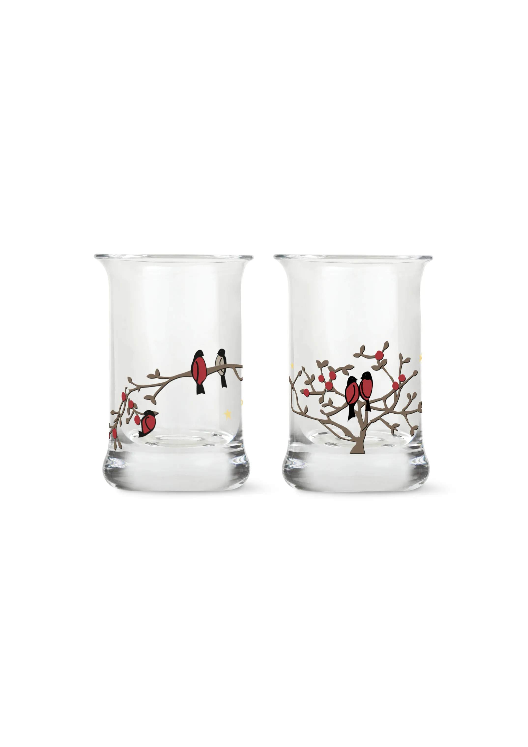 Christmas 2021 Juledramglas - 2 stk.
