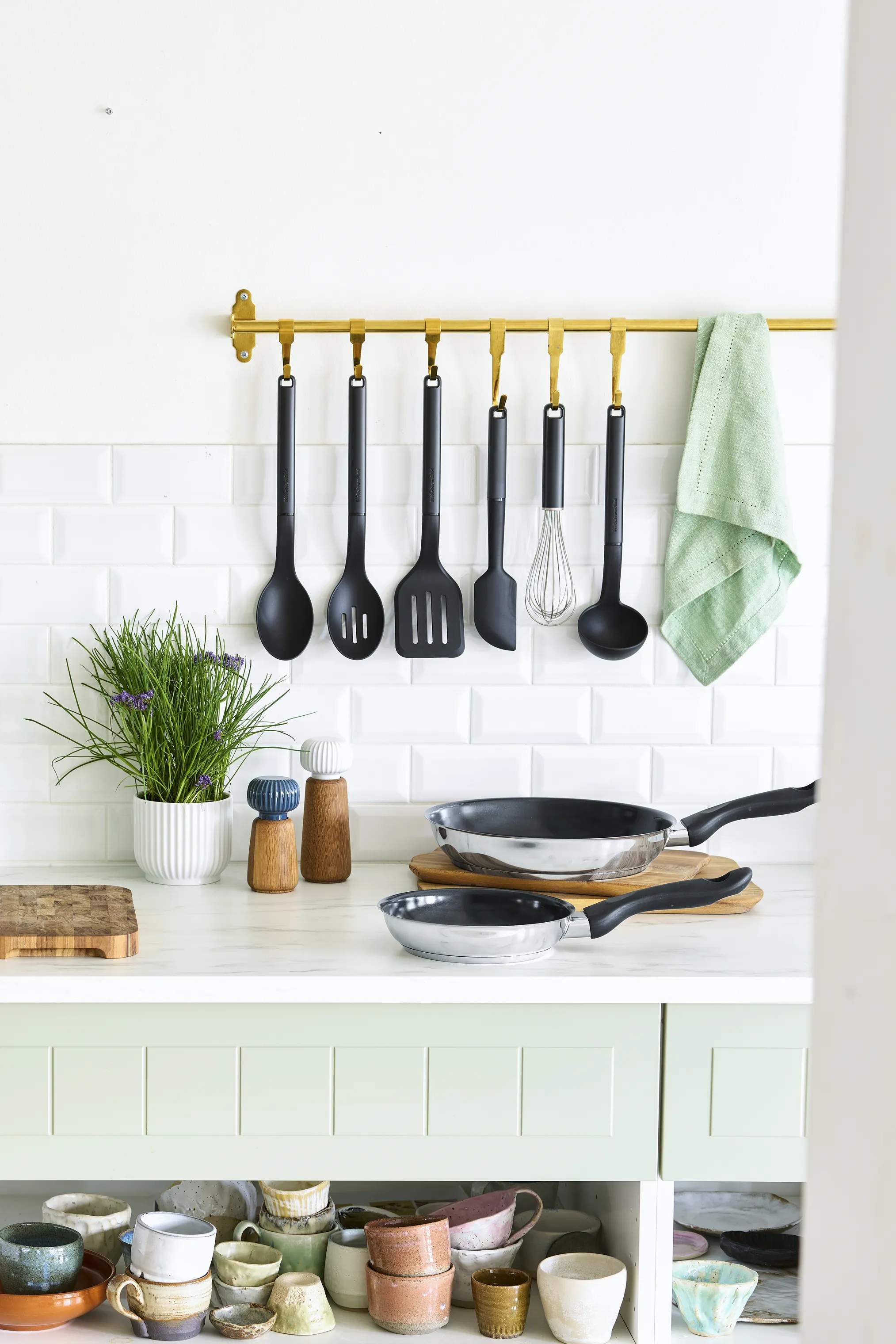 Cook & Baker Stegepander Pro Pandesæt - 2 dele i sort, 3