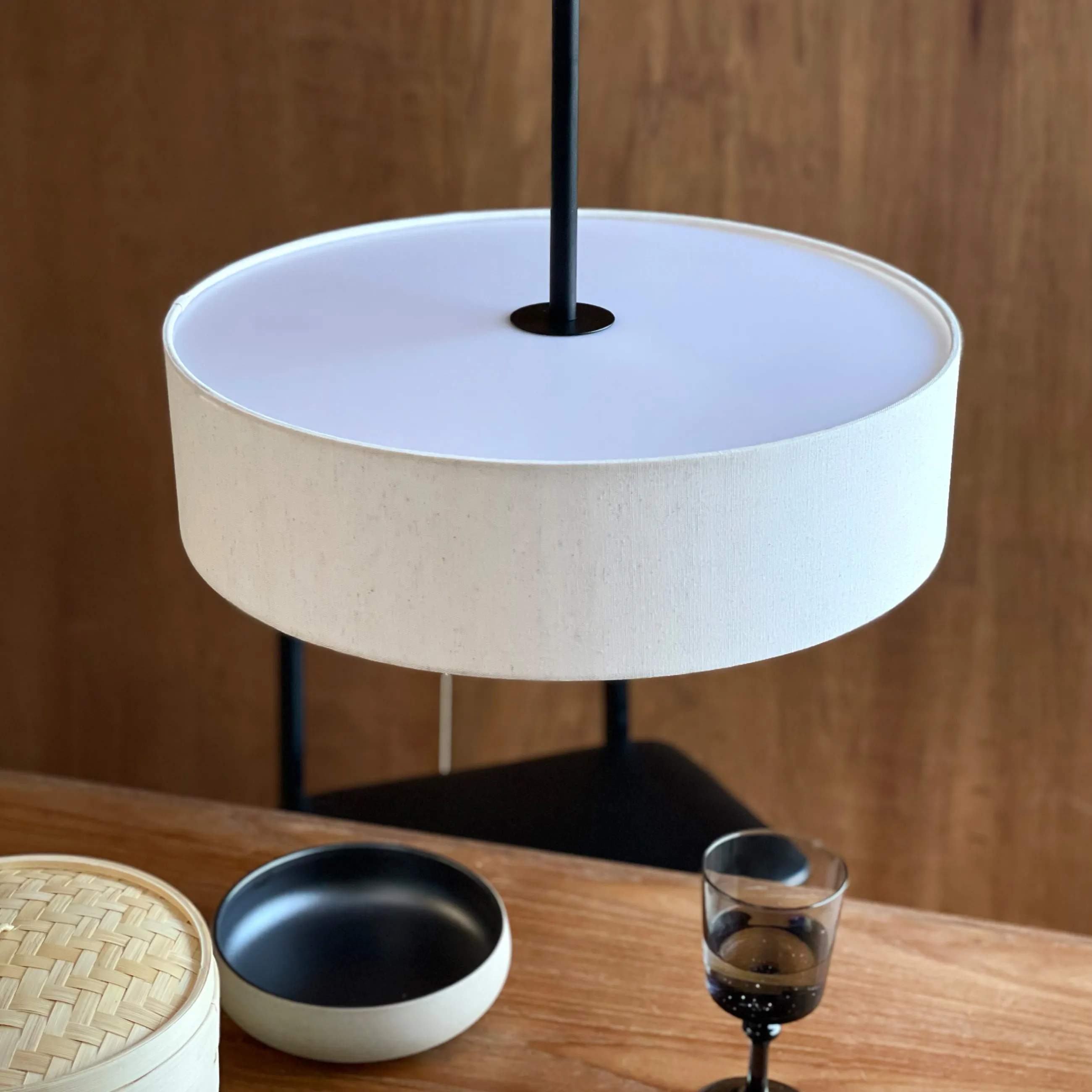 Dyberg Larsen Pendler Calix Pendel i Natur/Sort, 4