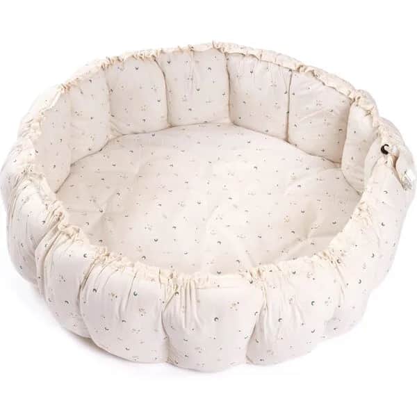 Play&Go Til børneværelset Bloom Babynest Legemåtte i Beige m måne, 1