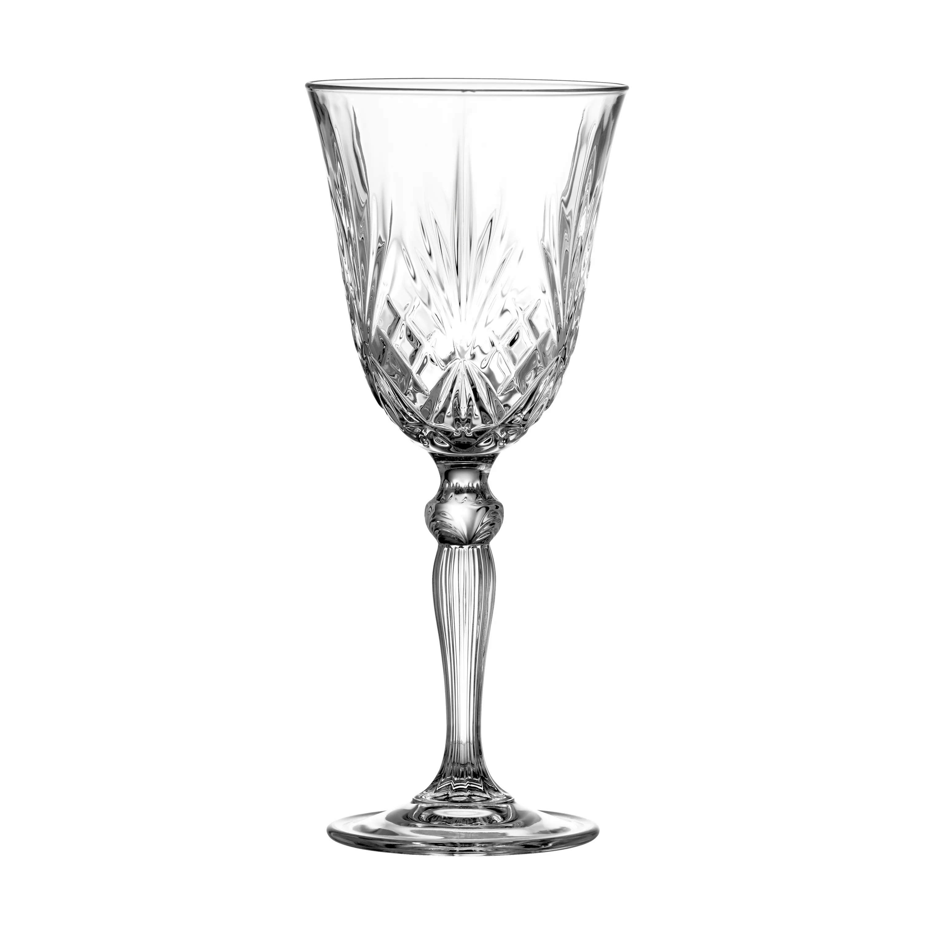 Lyngby Glas Hvidvinsglas Melodia Hvidvinsglas - 4 stk. i Klar, 21 cl, 3