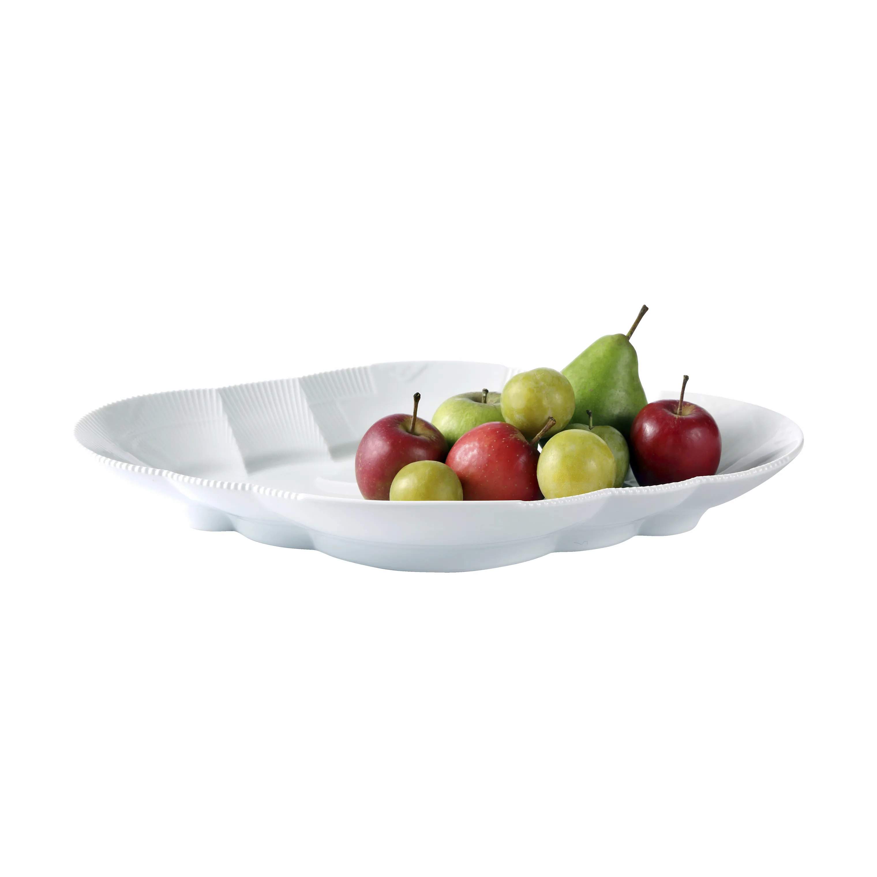 Royal Copenhagen Serveringsfade Hvid Elements Serveringsfad i Hvid, 4