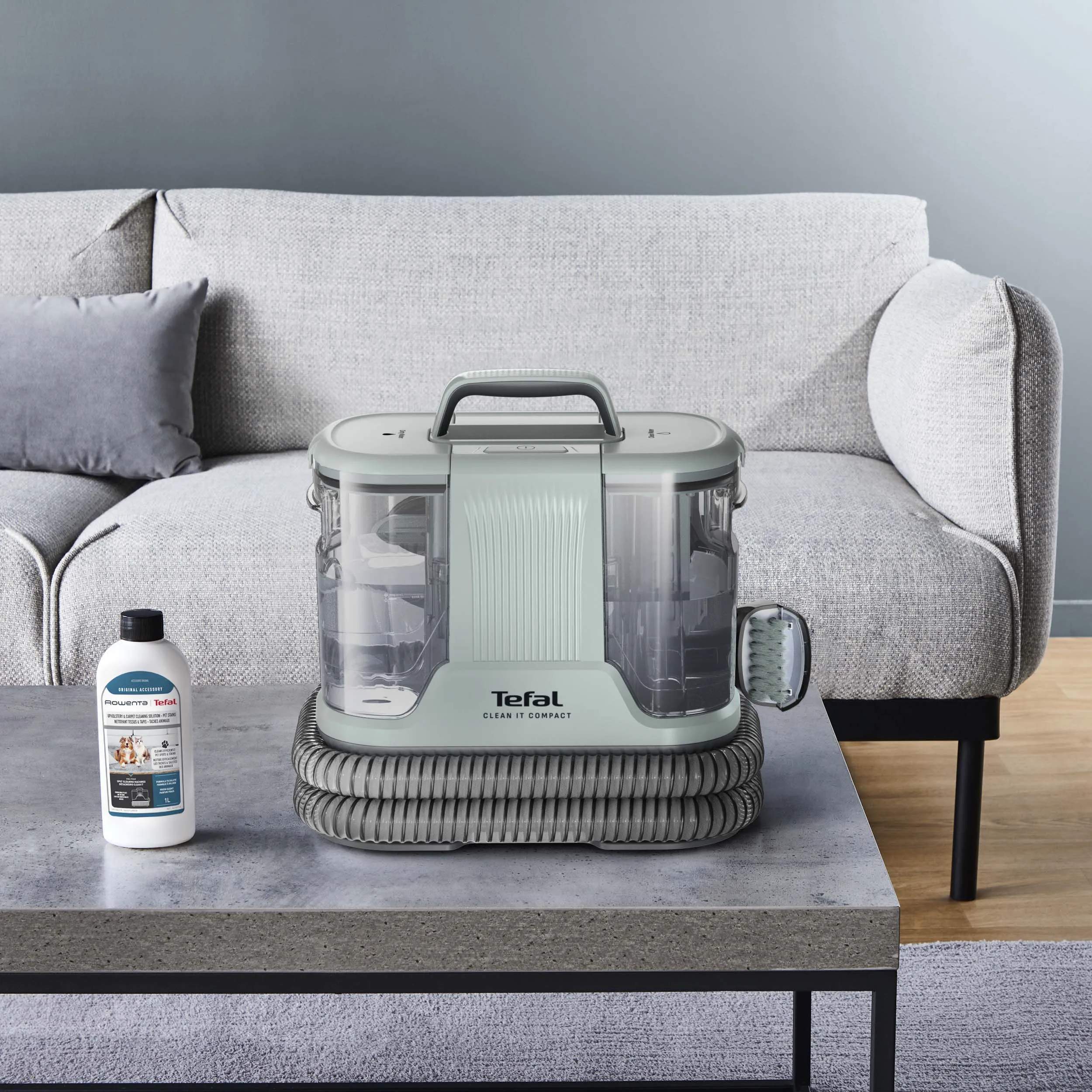 Tefal Dampere Clean It Compact Tekstilrenser i Eukalyptus, 5