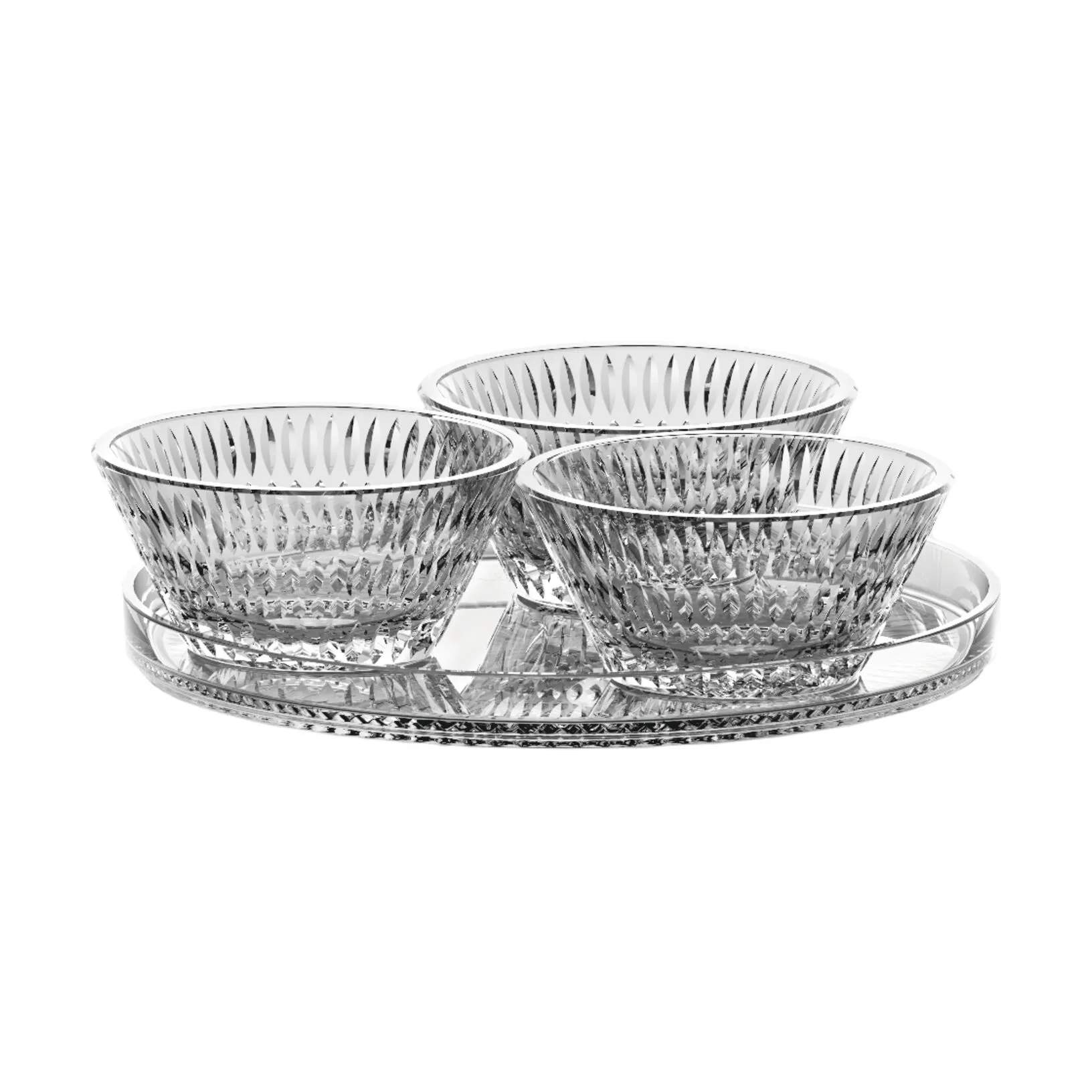 Nachtmann Skåle Ethno Serveringssæt - 4 stk. i Klar, 1