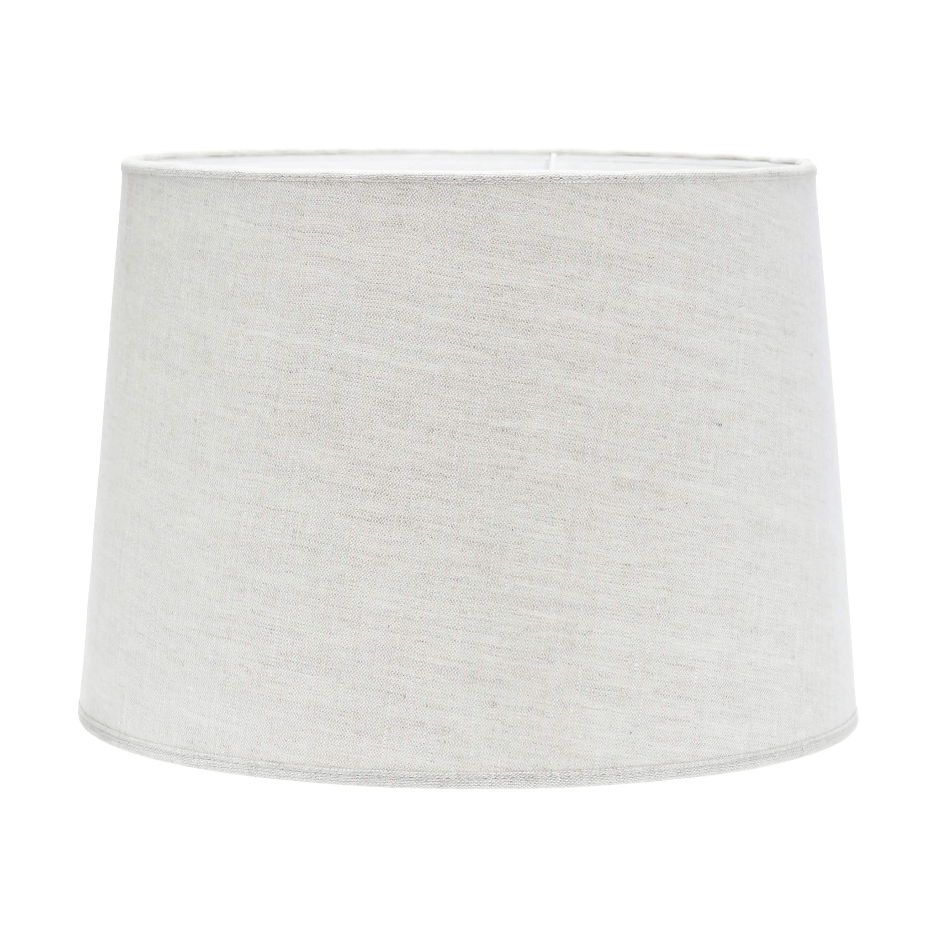 PR Home Lampeskærme Sofia Lampeskærm i Lin/Vit, 40 cm, 1