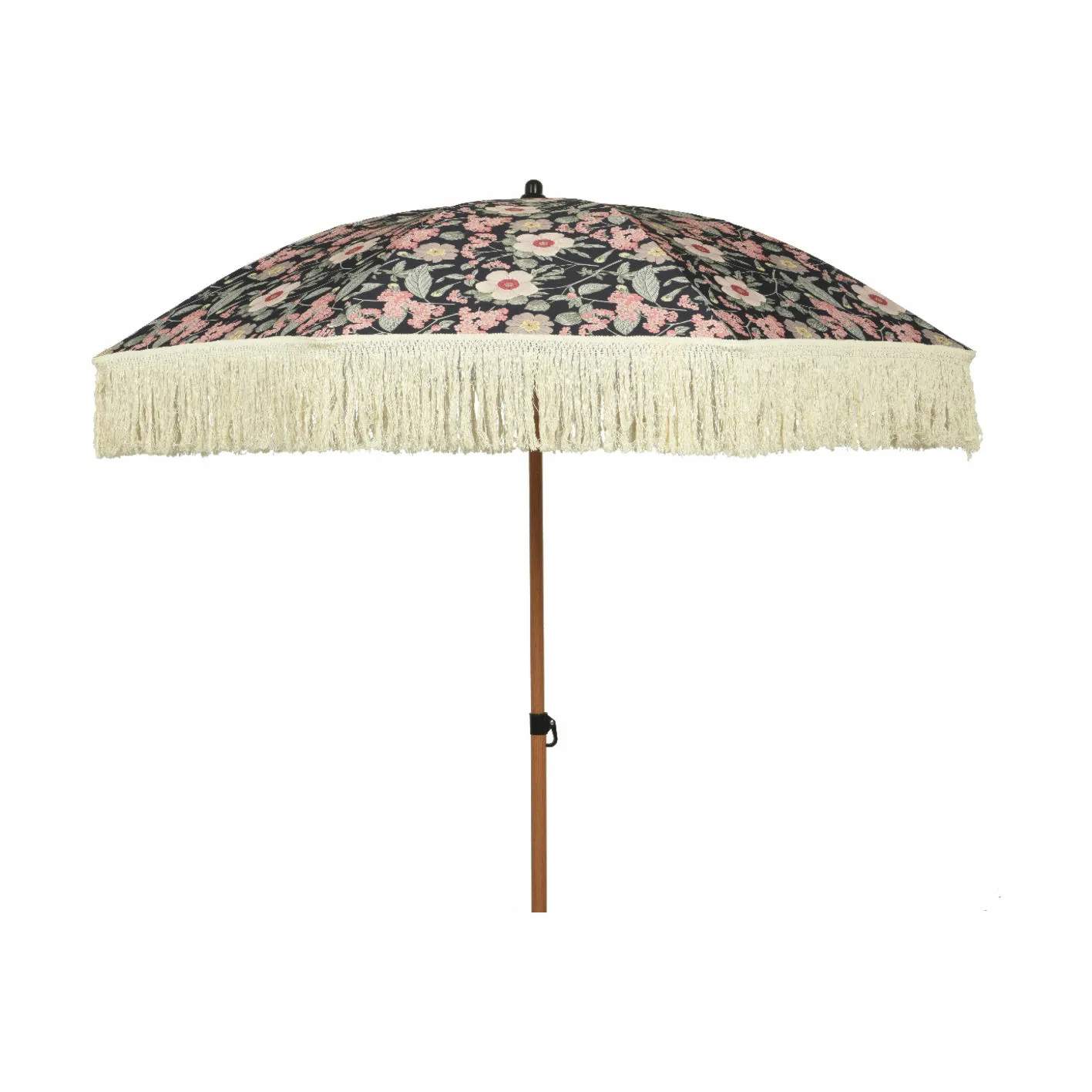 Parasol, blå/multifarvet, large