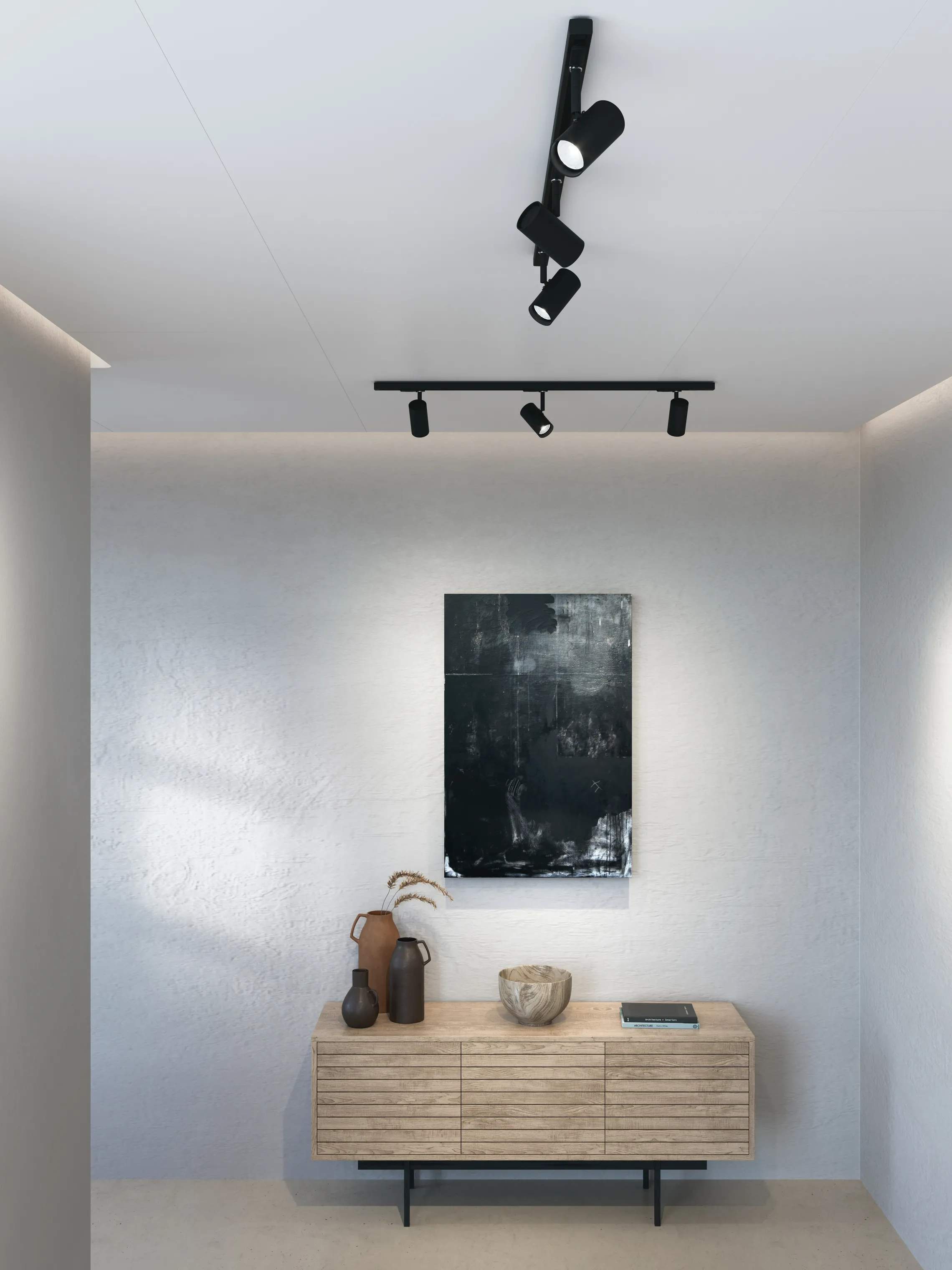 Belid Loftlamper Tyson Skinne i Sort, 3