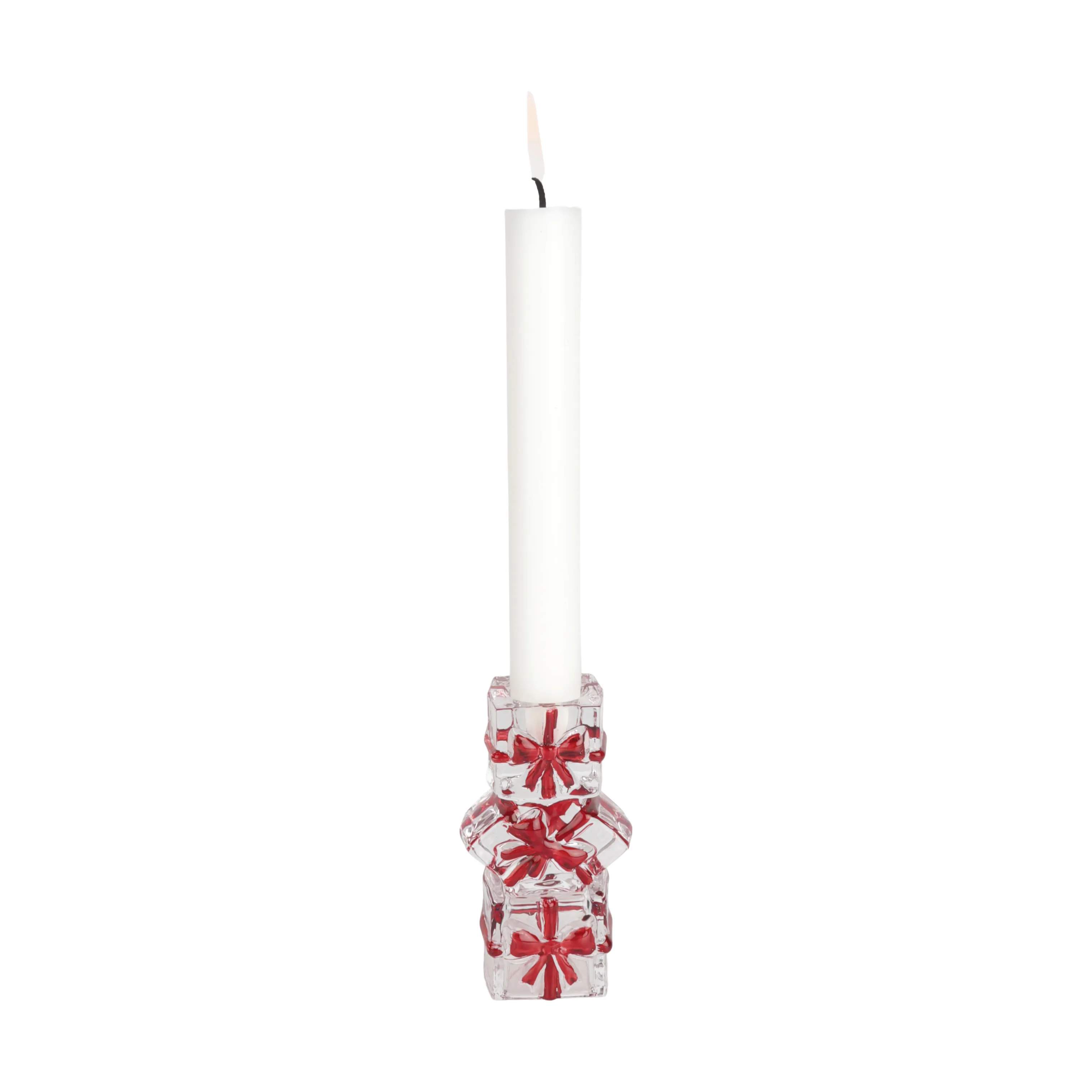 Casa Christmas Lysdekoration Glaslysestage i 10 cm, 1
