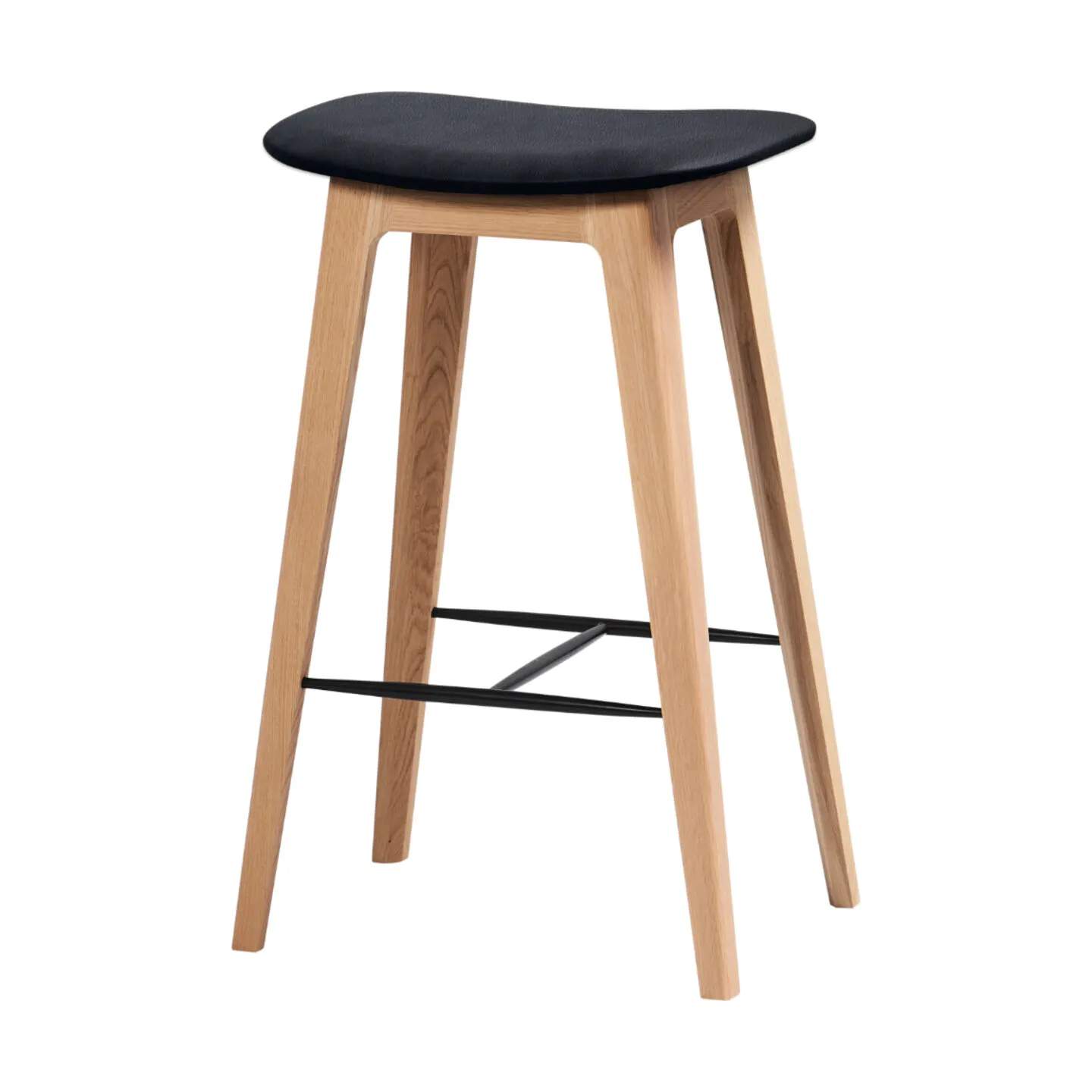 SACKit Barstole Nordic Barstol i Sort, 68,5 cm, 1