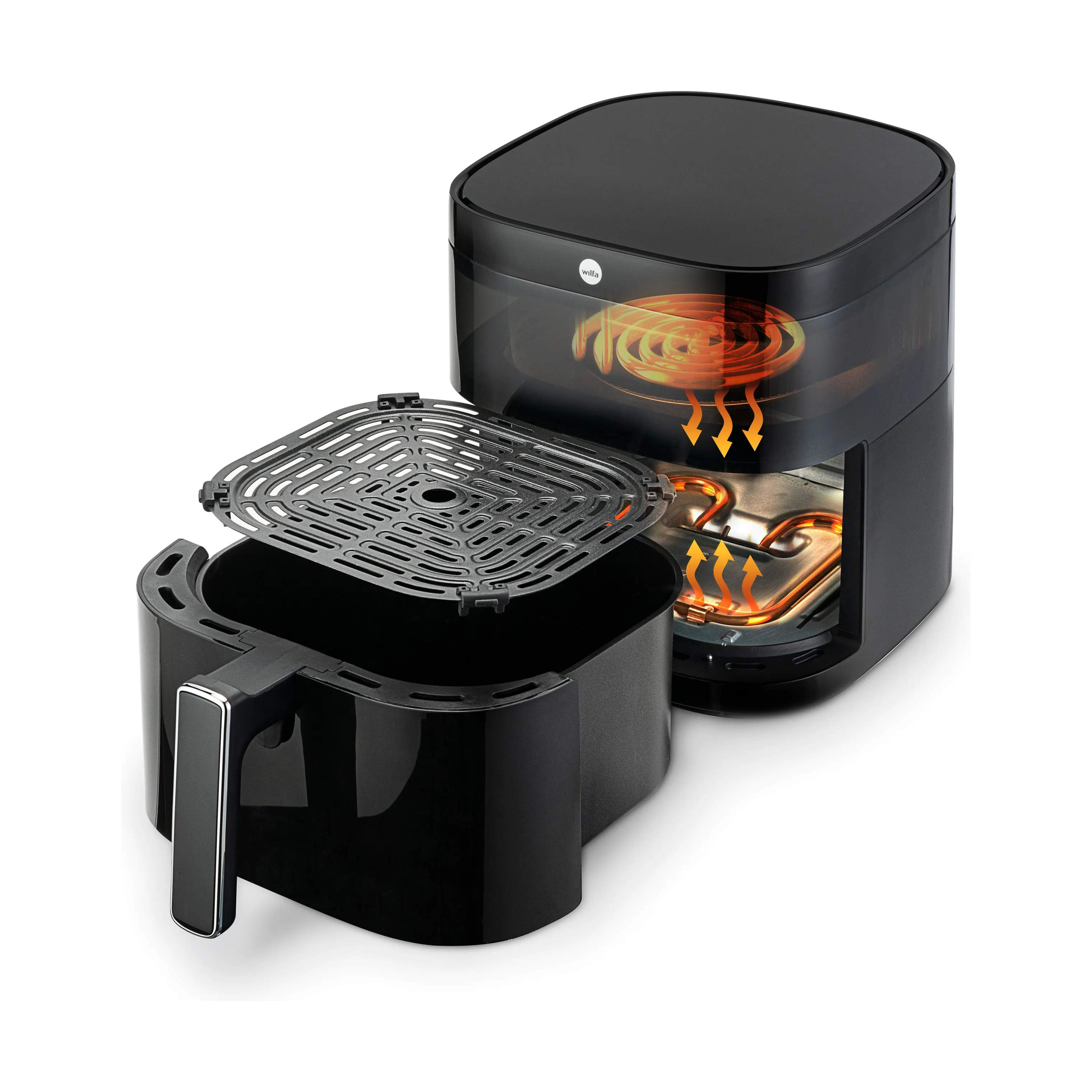 Wilfa Airfryers Dualfry Airfryer AFD-60B i Sort, 3