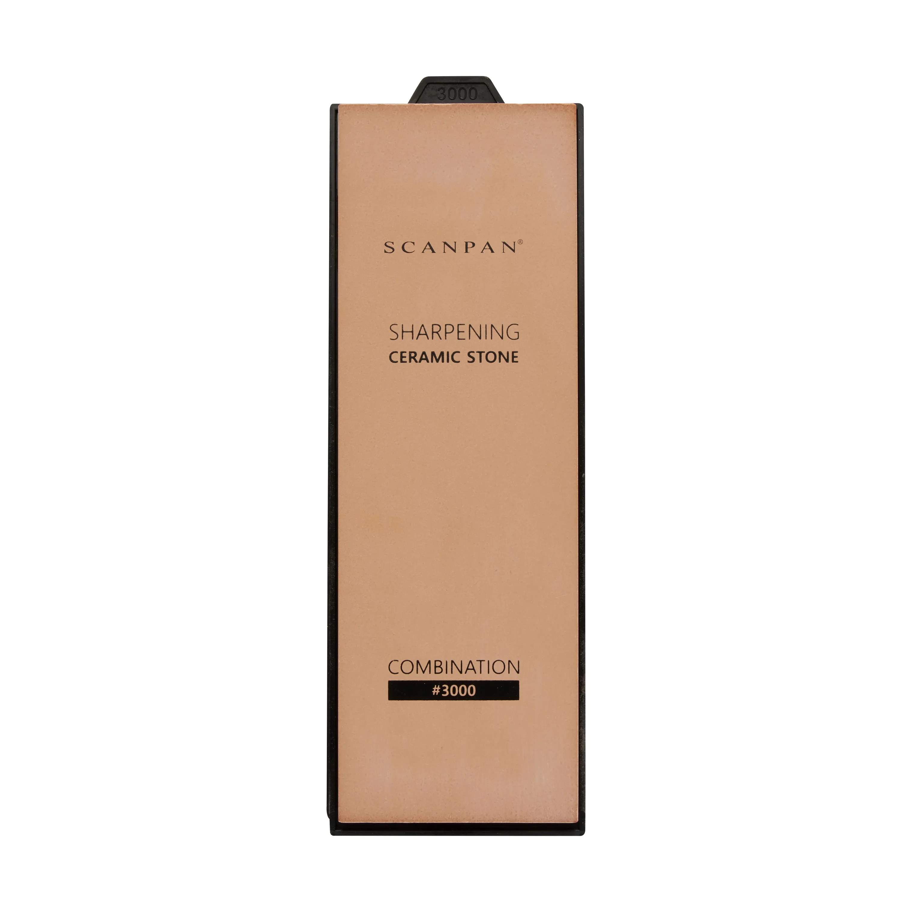 Scanpan Knivslibere StaySharp Slibesten i Terracotta/gul, 3