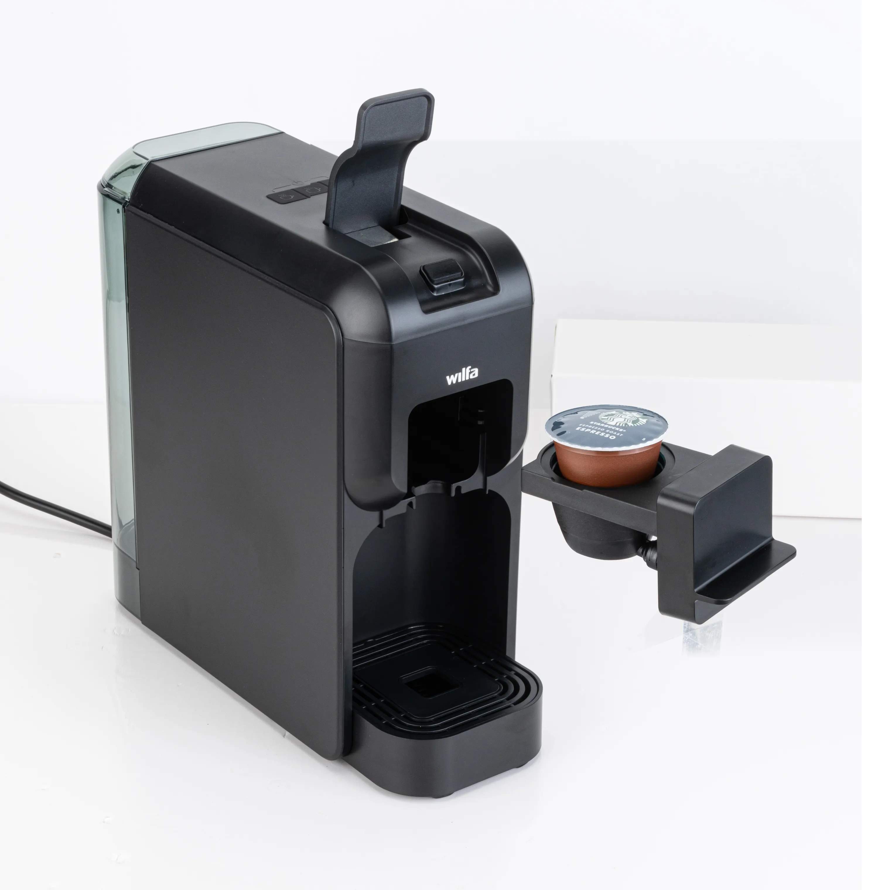 Wilfa kapselmaskiner Volo Capsule Mini Kapsel Kaffemaskine i Sort, 2