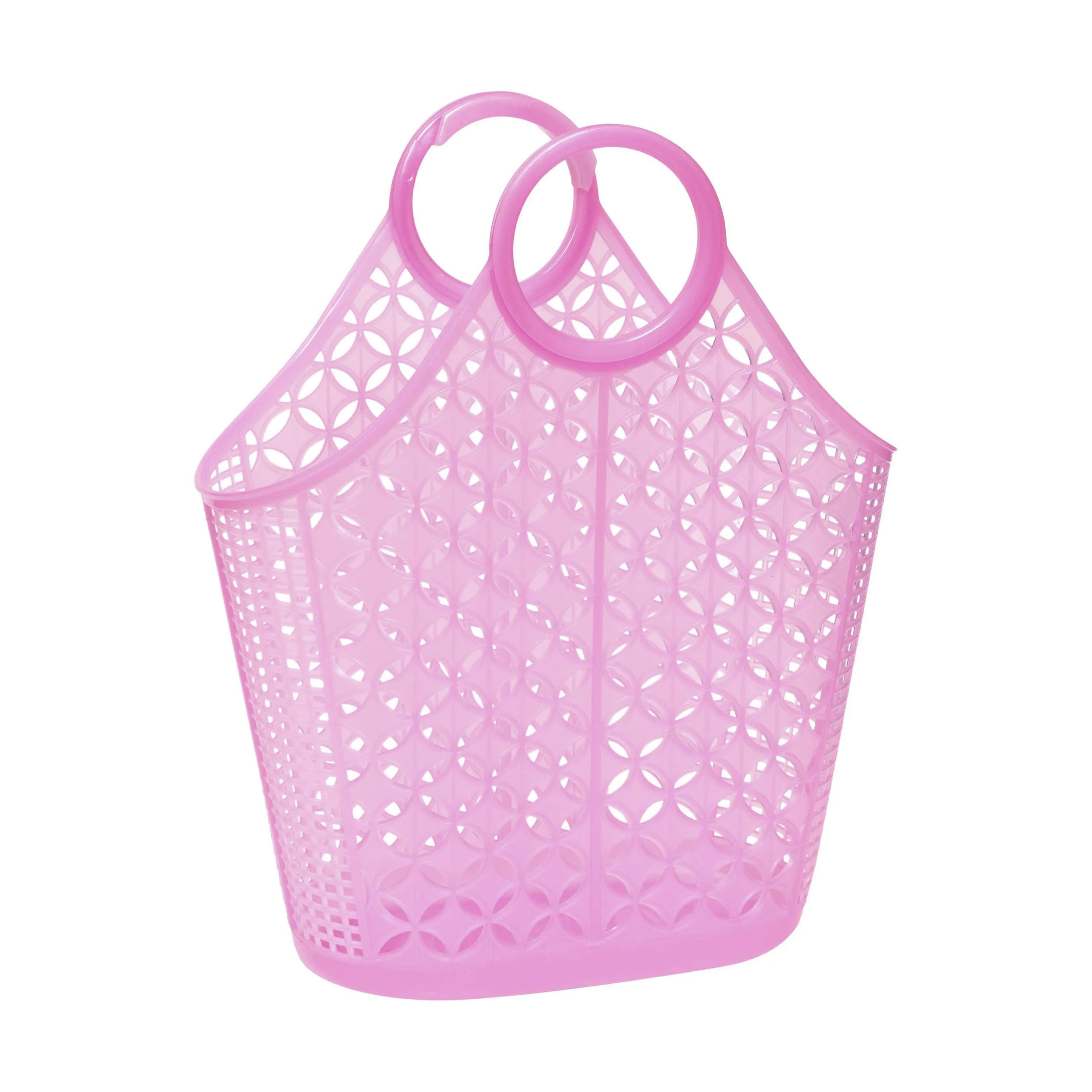 Atomic Tote, neon pink, large