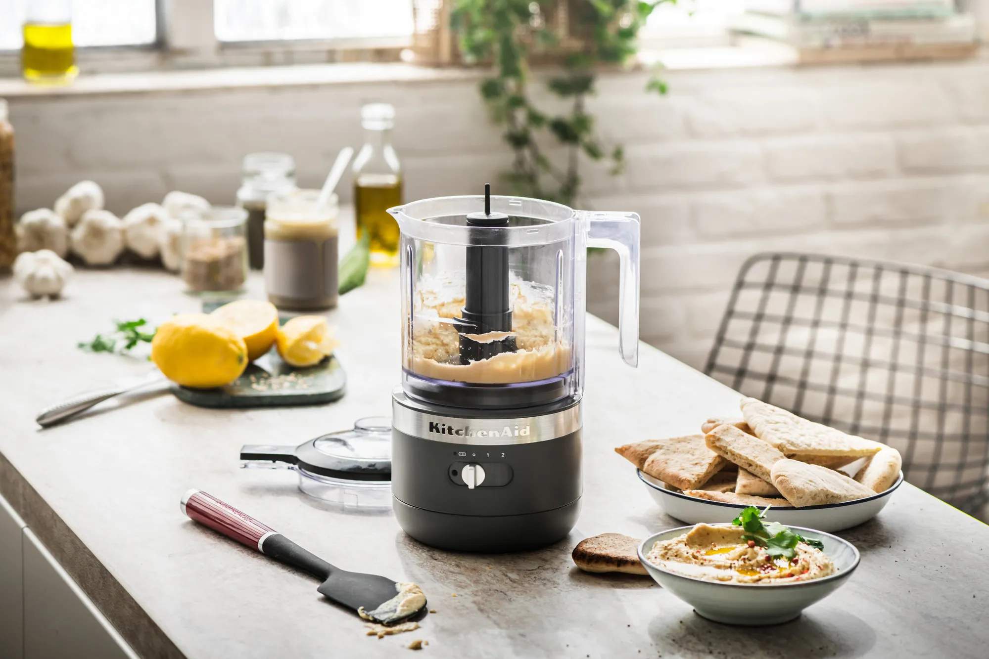 KitchenAid Foodprocessorer Cordless Ledningsfri Foodprocessor 519EDG i Charcoal Grey, 2