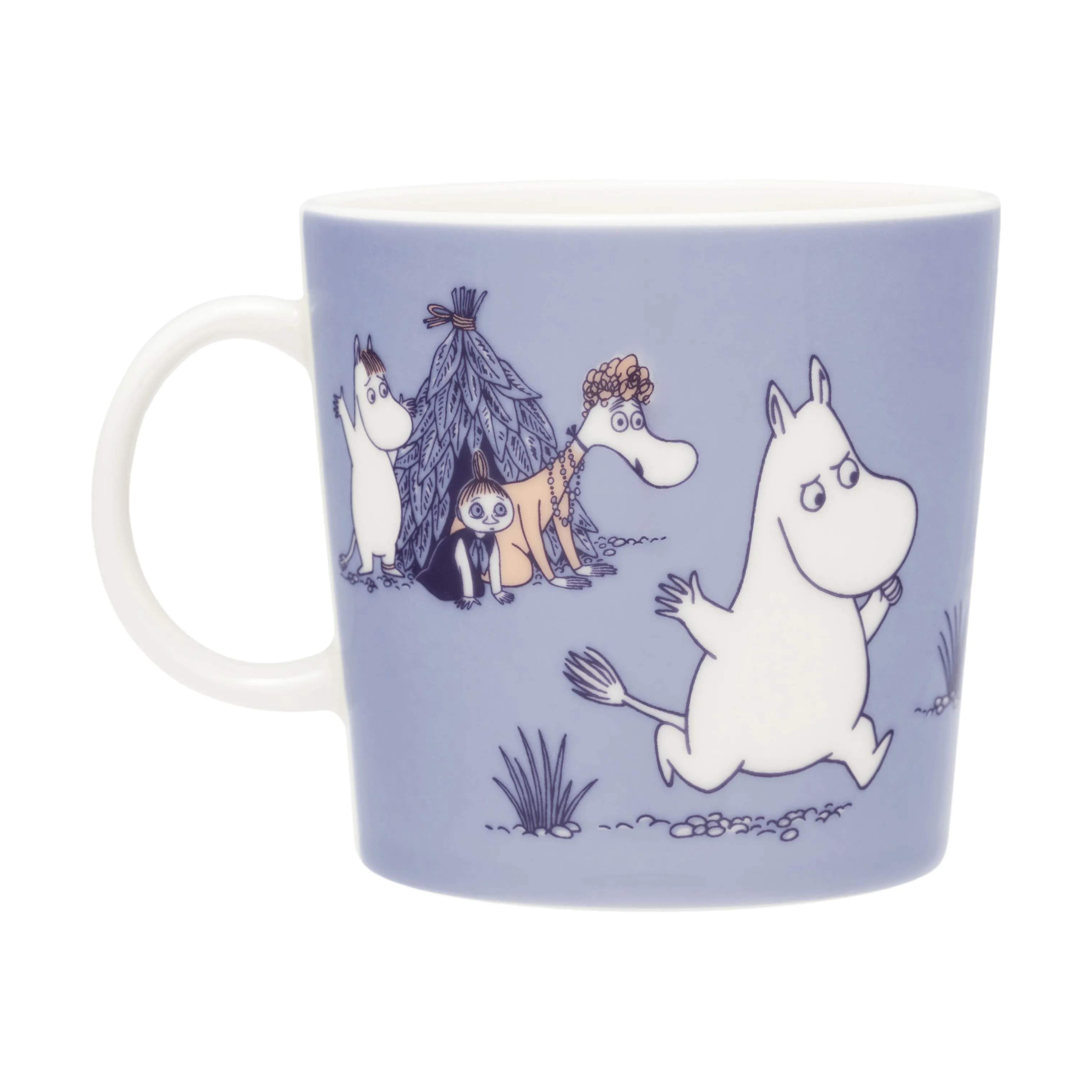 Moomin Arabia Krus og kopper med hank ABC Krus - B i B, 2