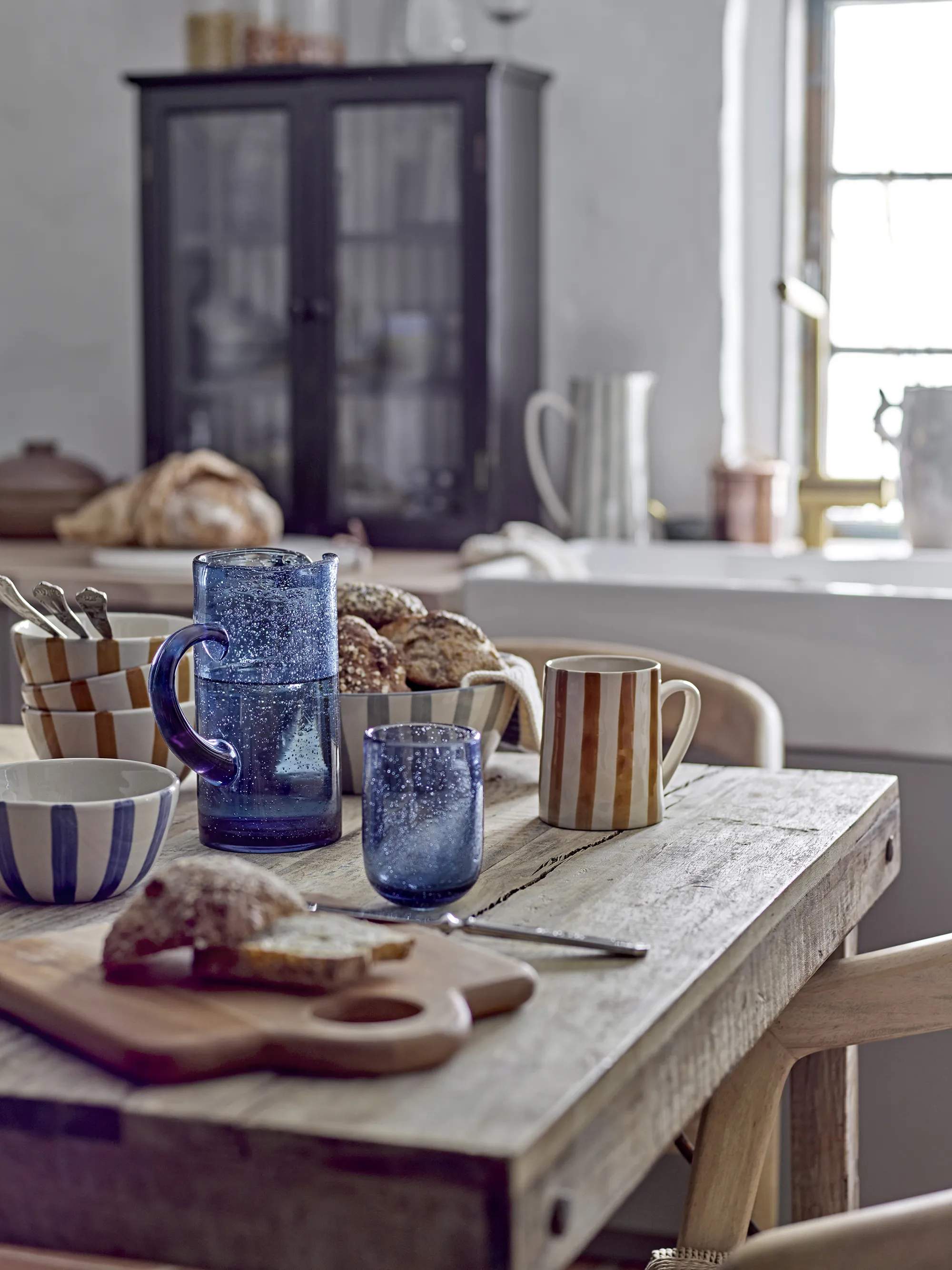 Creative Collection Vandglas Tabby Vandglas - 4 stk. i Blue, 3
