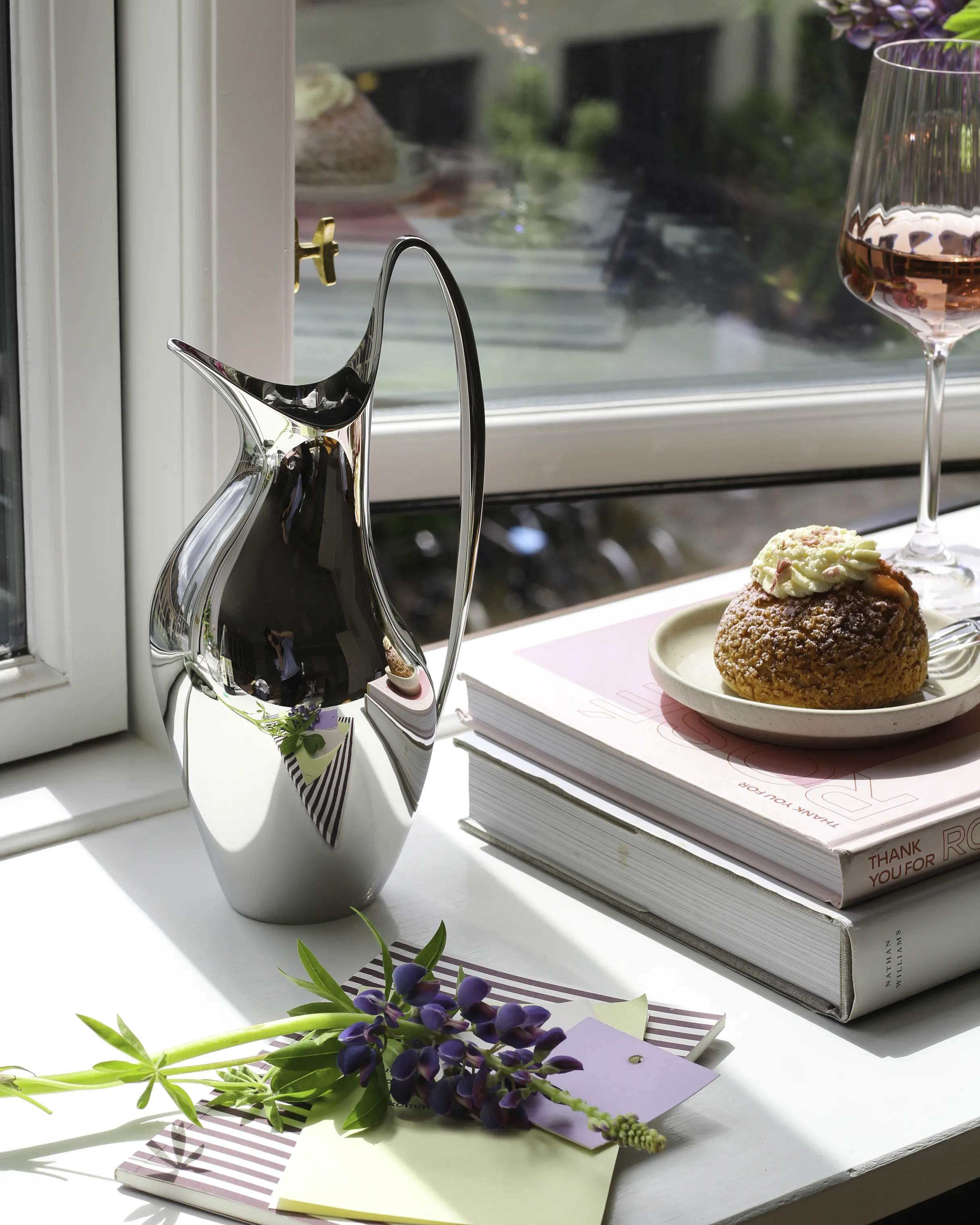 Georg Jensen Serveringskander Henning Koppel Koppel Kande i Sølvfarvet, 75 cl, 3