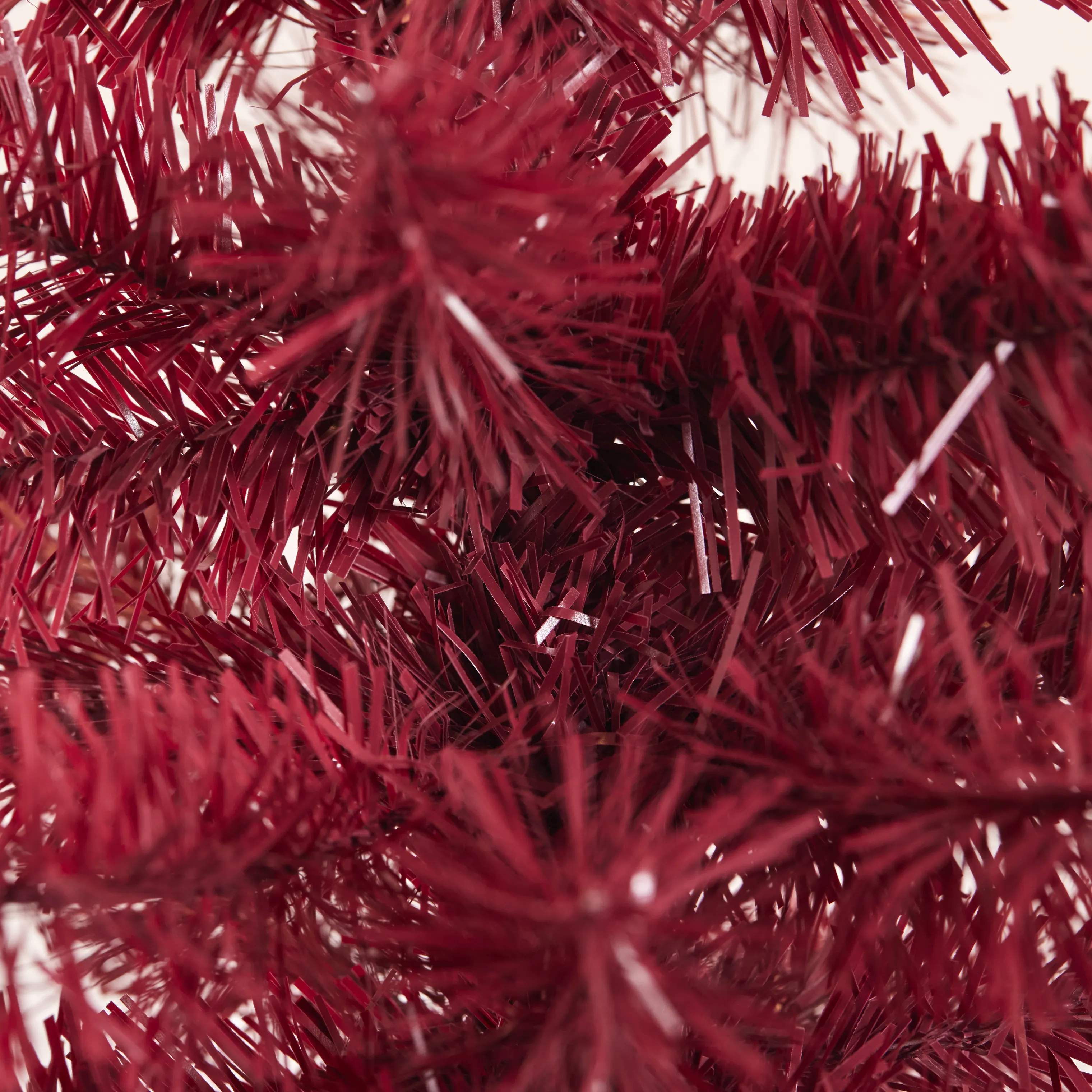 Nordic Winter Juletræer Bling Kunstigt Juletræ i Rød, 2