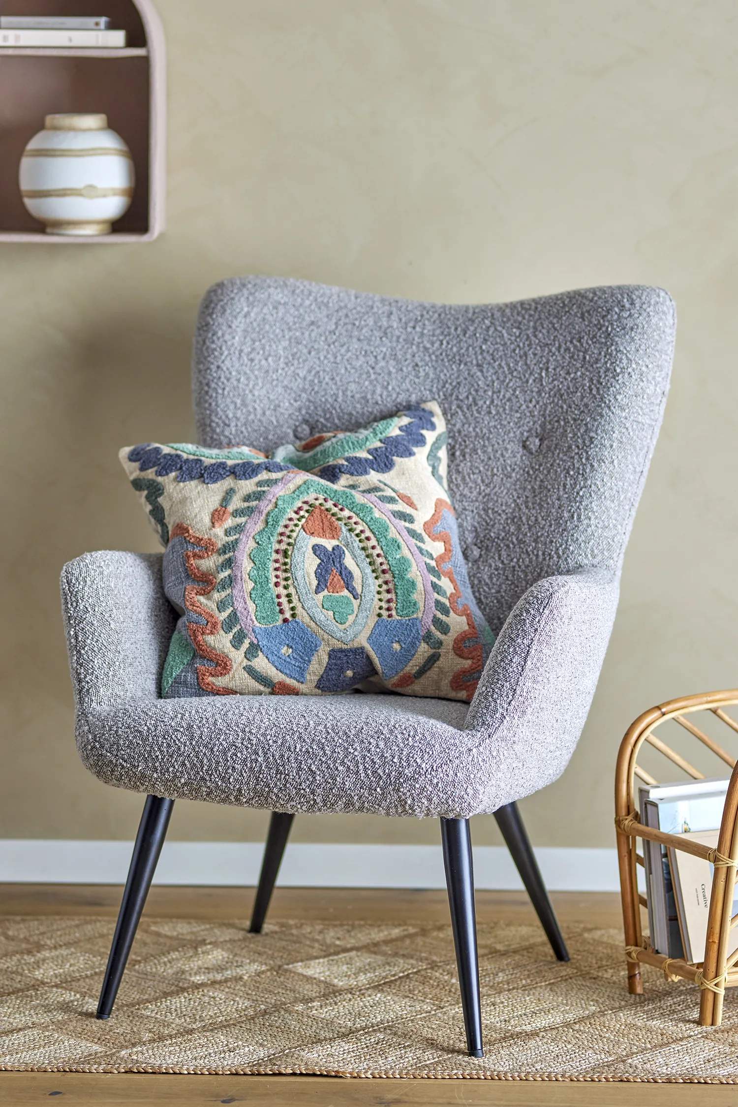 Bloomingville Loungestole Perry Loungestol i Natur, 2