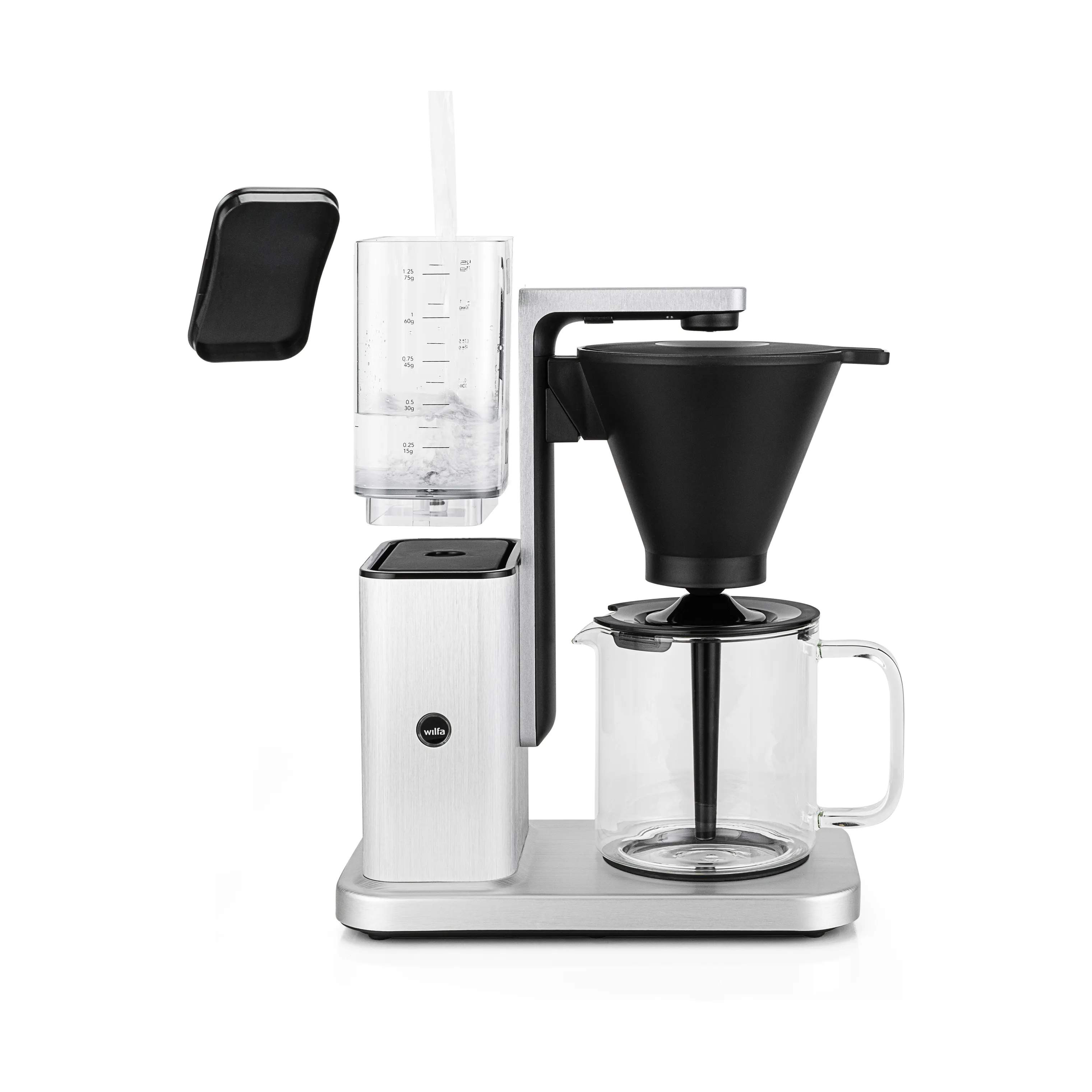 Wilfa Kaffemaskiner Zense Kaffemaskine i Sølvfarvet, 10