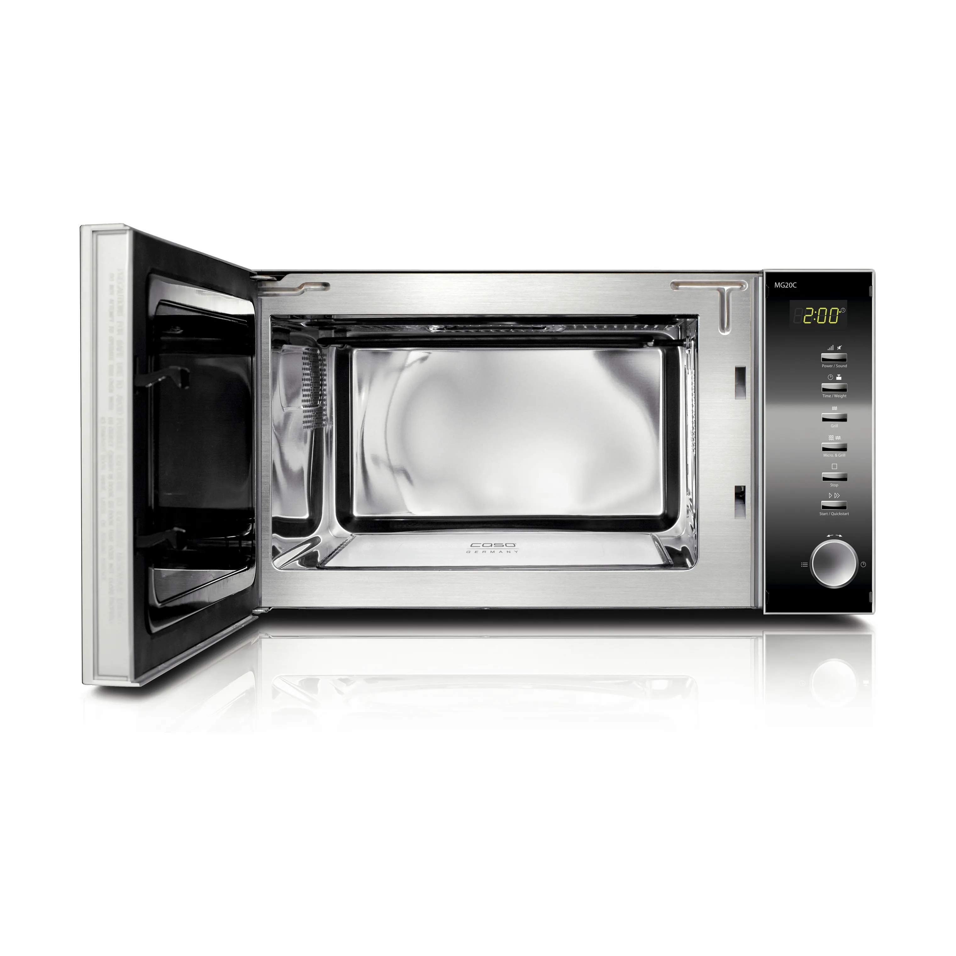 Caso Mikroovne Mikrobølgeovn MG20 Ceramic CS3323 i sort, 4