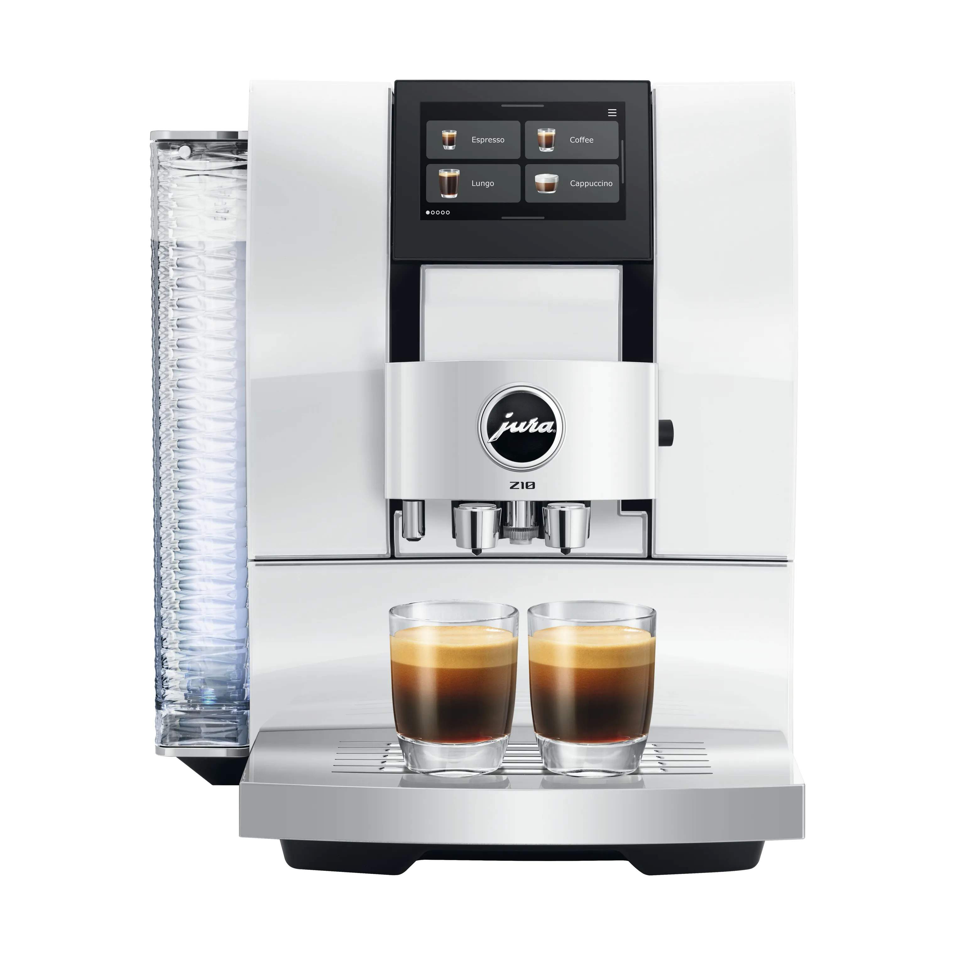 JURA Espressomaskiner Z10 (EA) Z10 (EB) Diamond Espressomaskine i Diamond hvid, 1