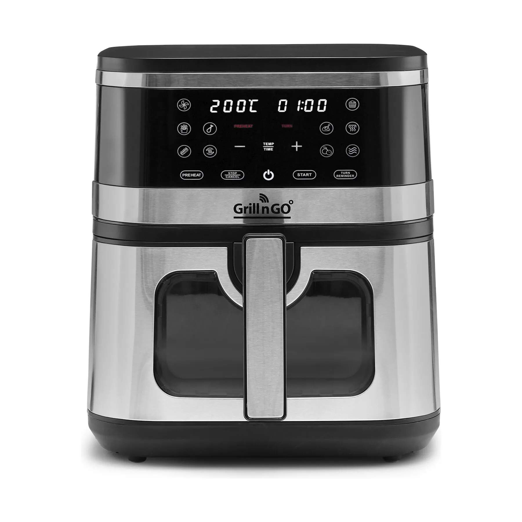 GRILL'N'GO Airfryers Barcelona Airfryer i Sort, 1