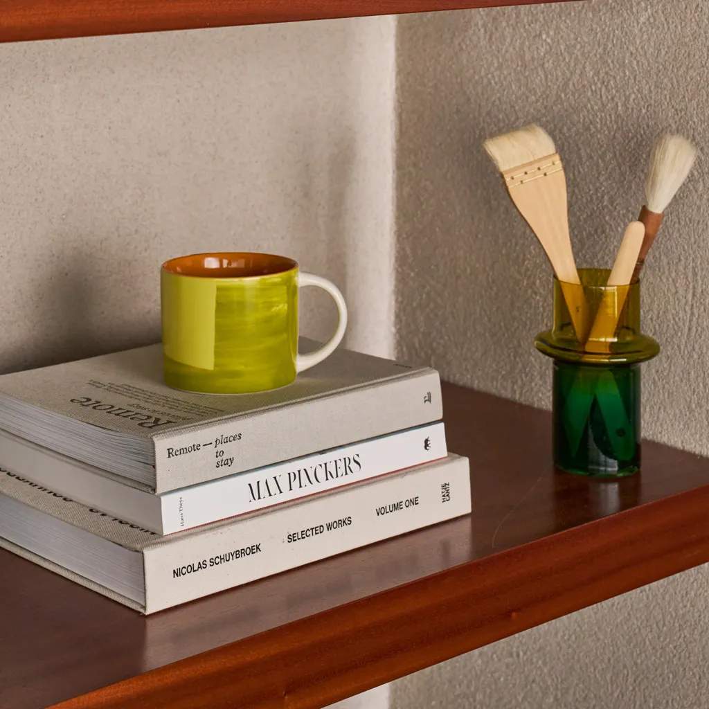 Urban Nature Culture Krus og kopper med hank Tazza Kaffekop i Evergreen sprig, 2