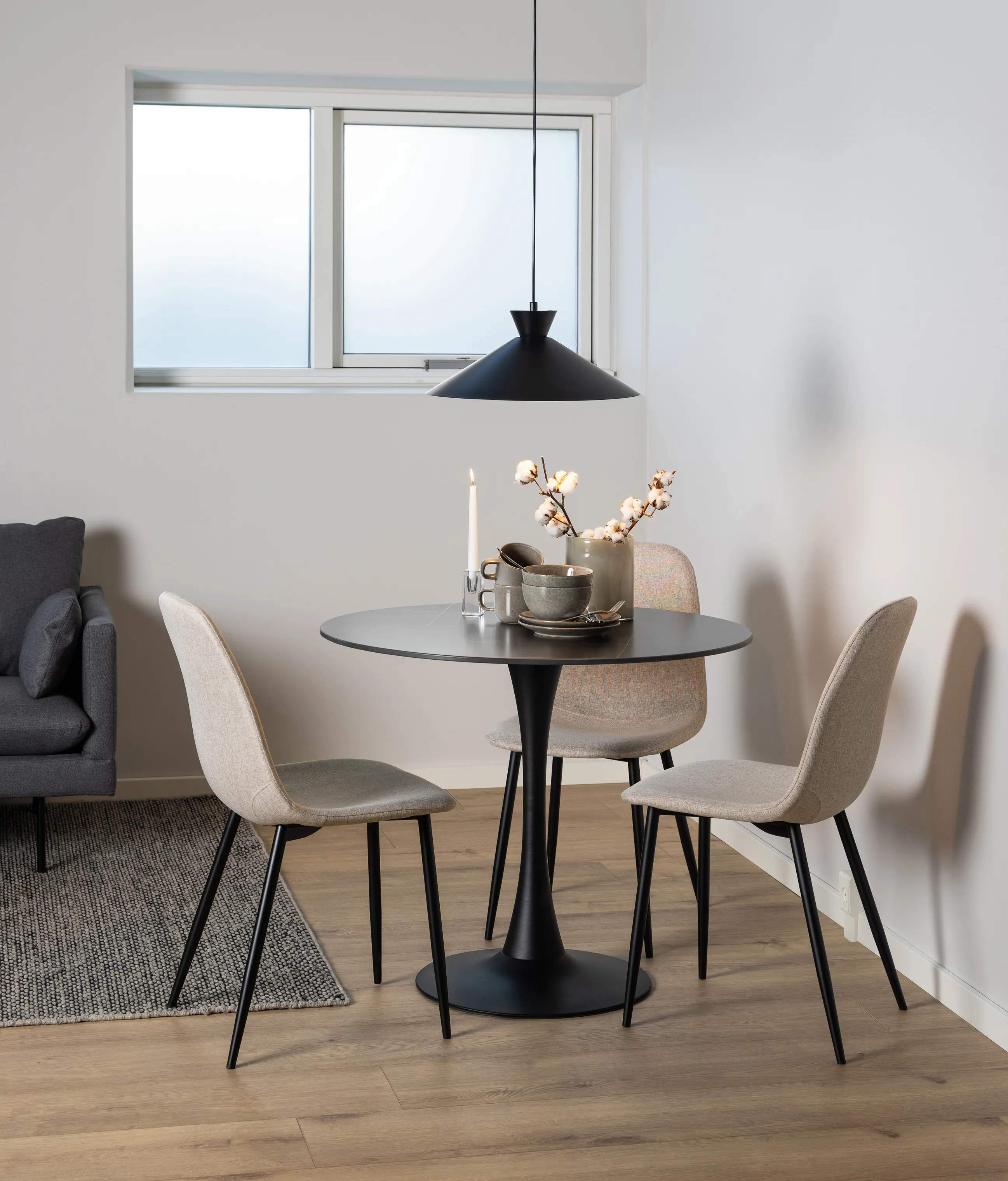 CASA Living Spisebordsstole Celia Spisebordsstol - 4 stk. i Beige, 2