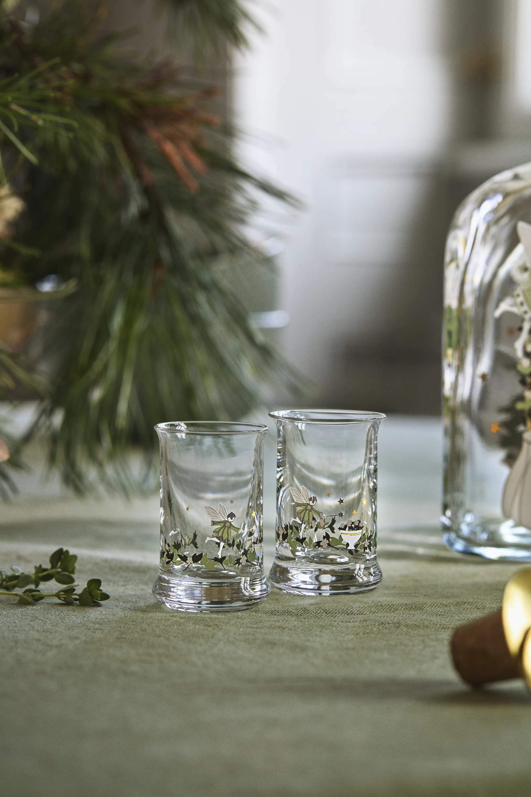 Holmegaard Snapseglas Christmas Dramglas 2026 - 2 stk. i Multi, 2