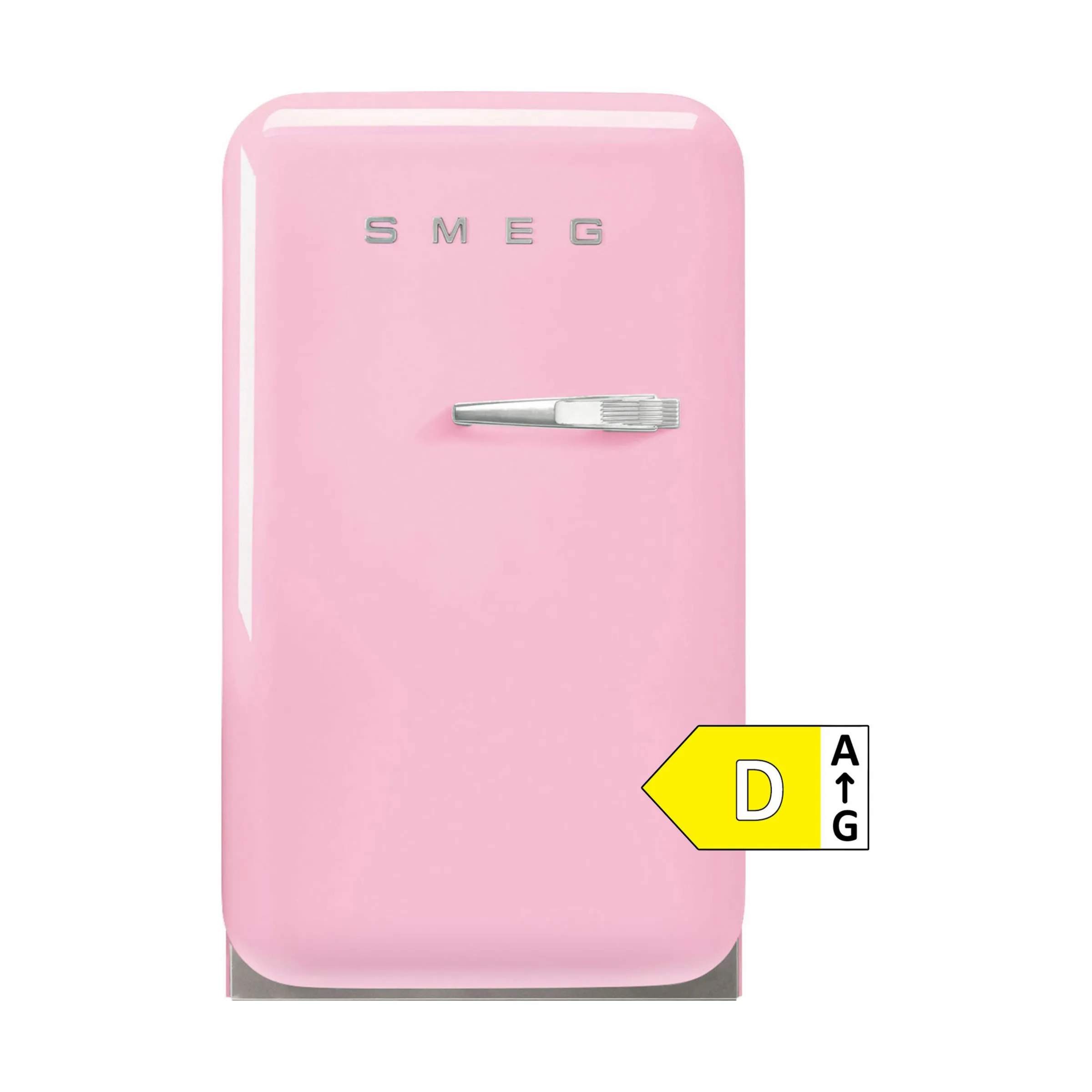 50's Style Minikøleskab, pink, large