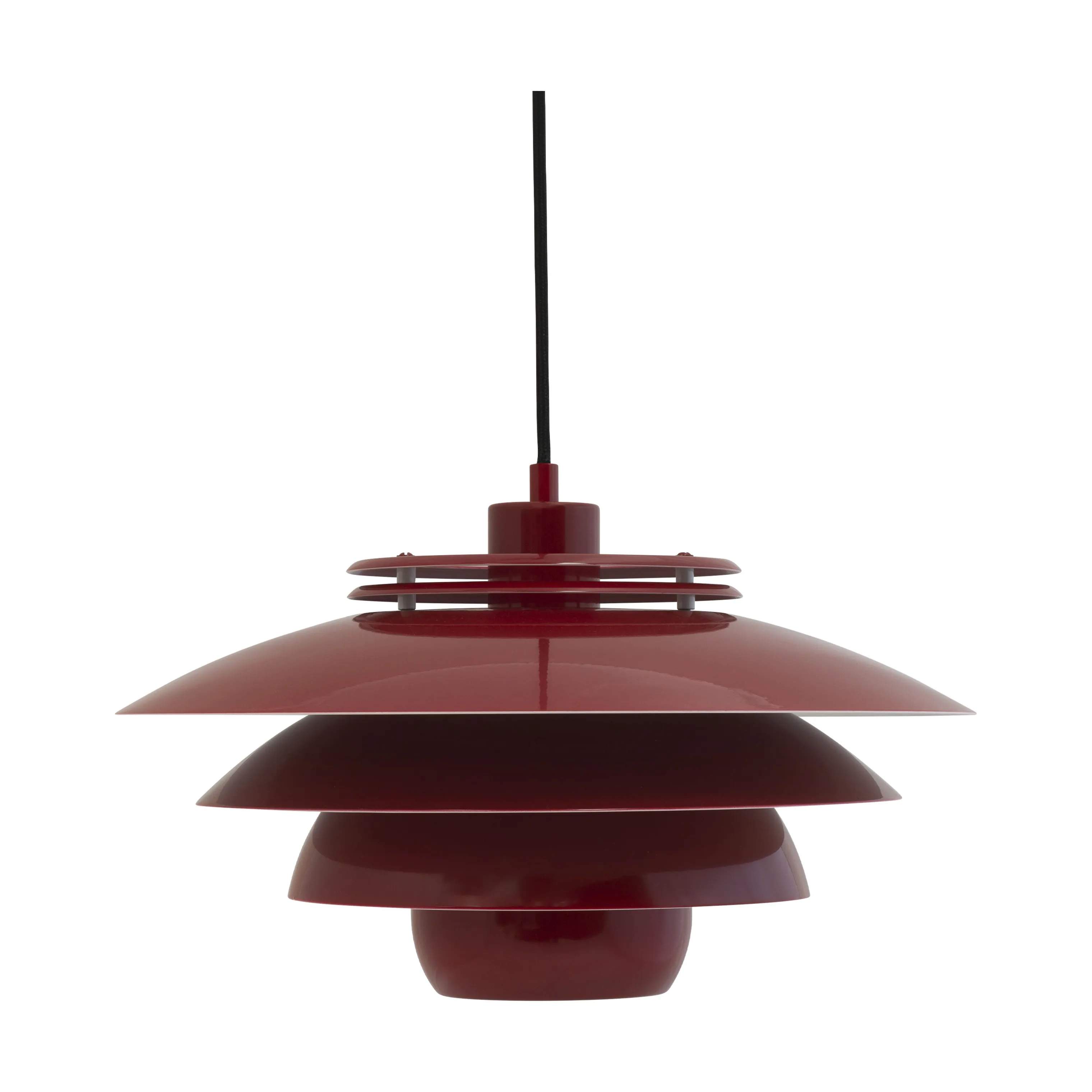 Dyberg Larsen Pendler Ejka Pendel i Mørkerød, 38 cm, 1