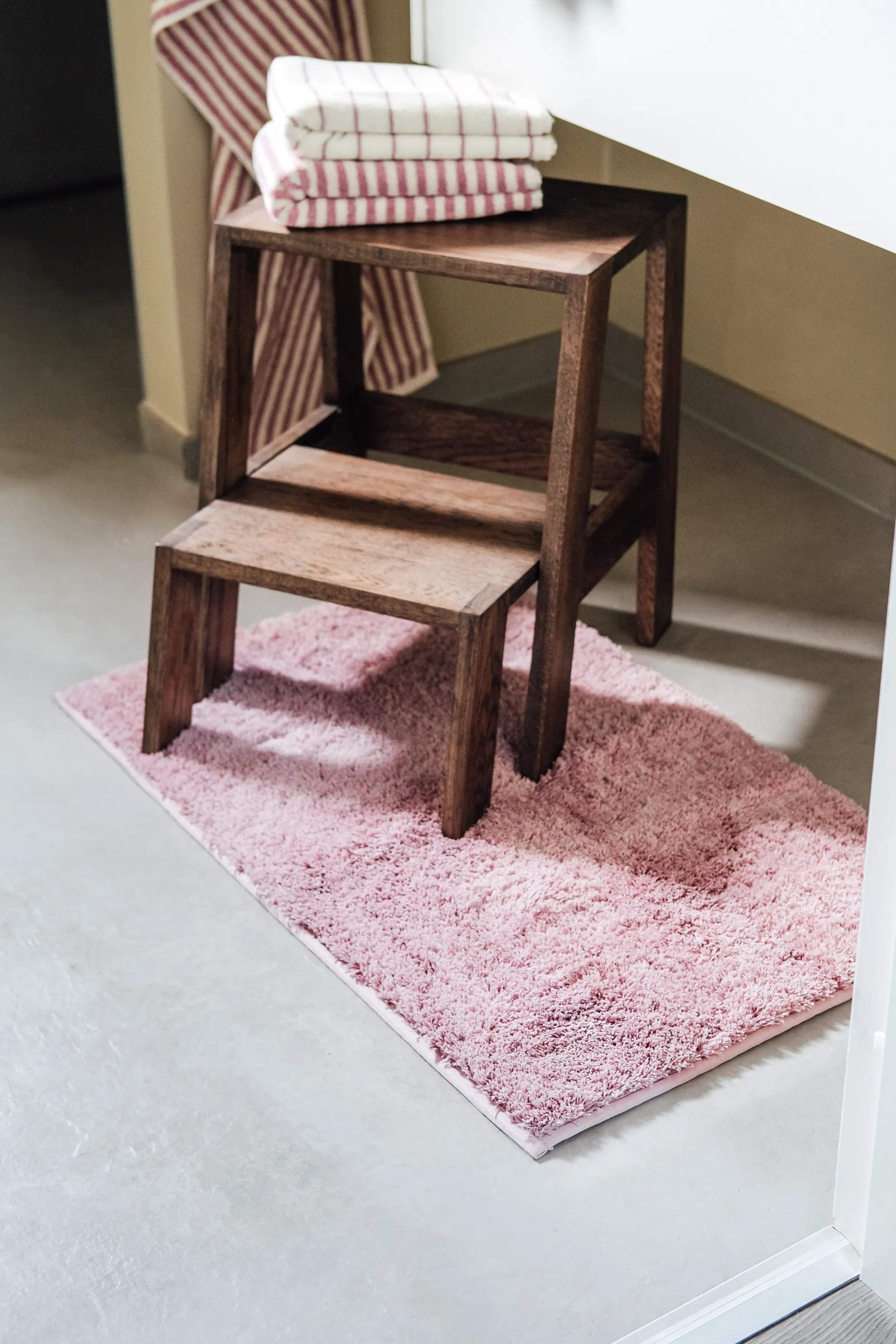 CASA Living Bademåtter Bademåtte i rosa, 3