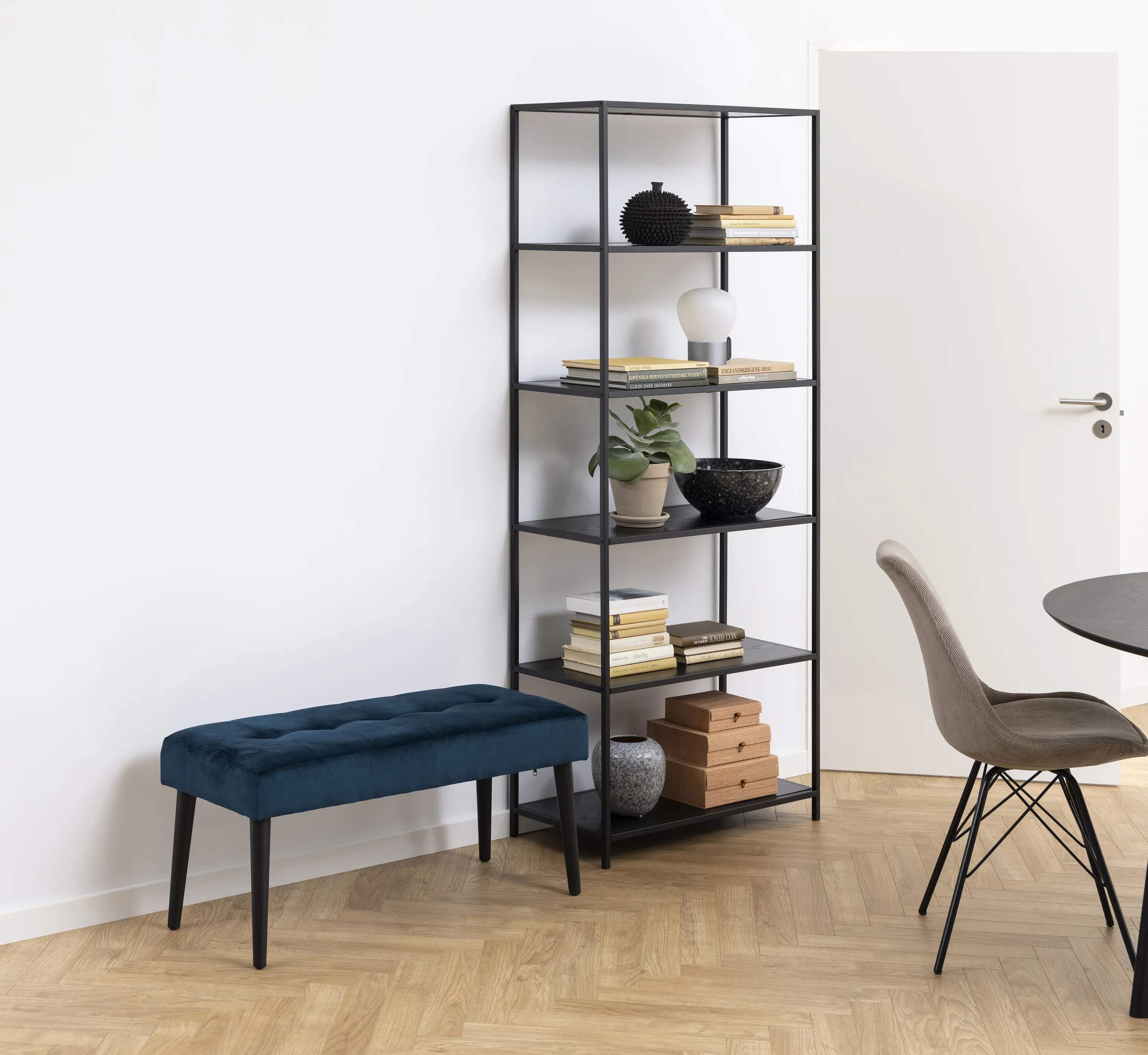 CASA Living Bænke Glory Bænk i marineblå, 2