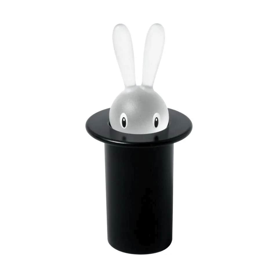 Alessi Øvrige figurer Magic Bunny Alessi Tandstiksholder i Sort, 1