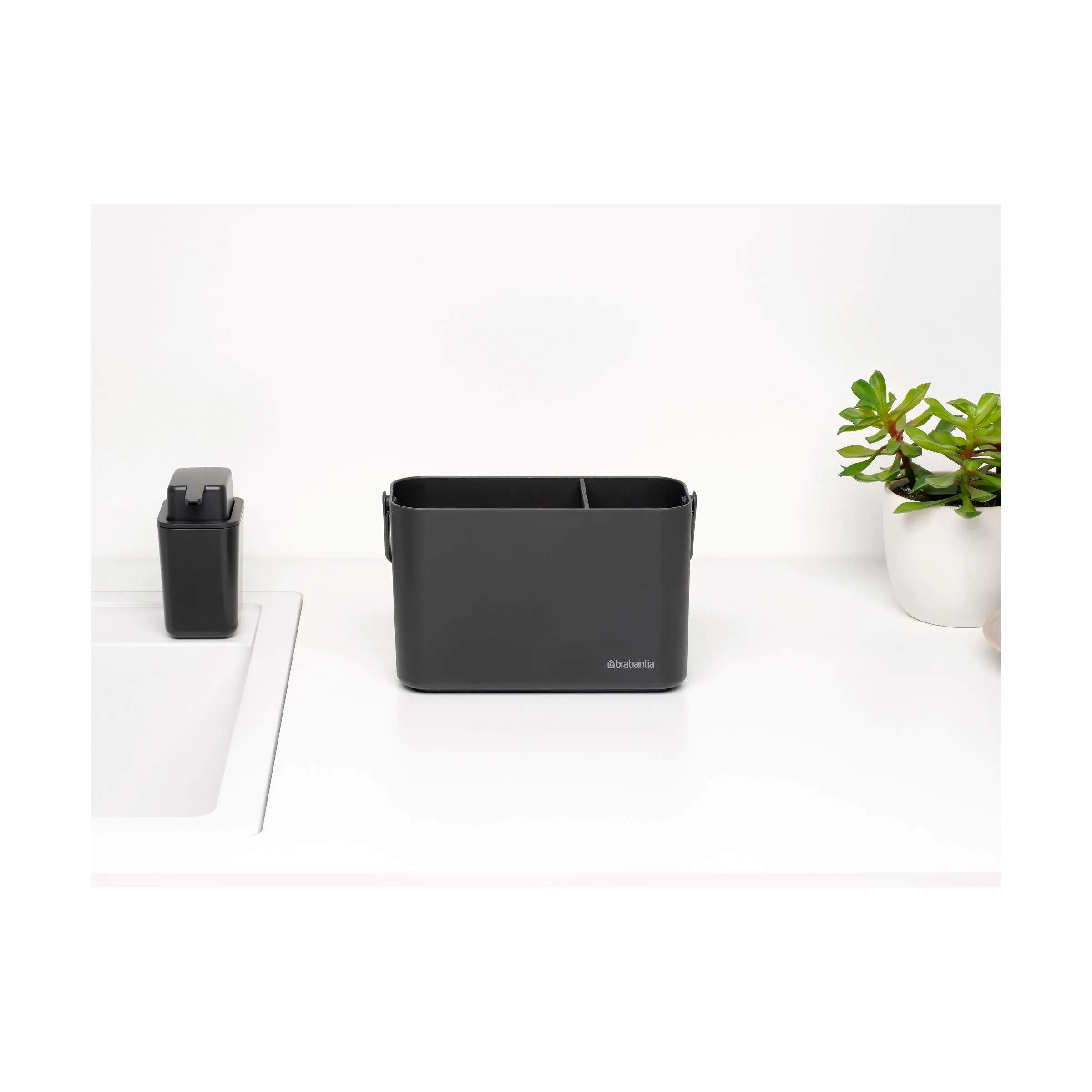 Brabantia Øvrigt tilbehør til opvask SinkSide Redskabsholder i Dark Grey, 5