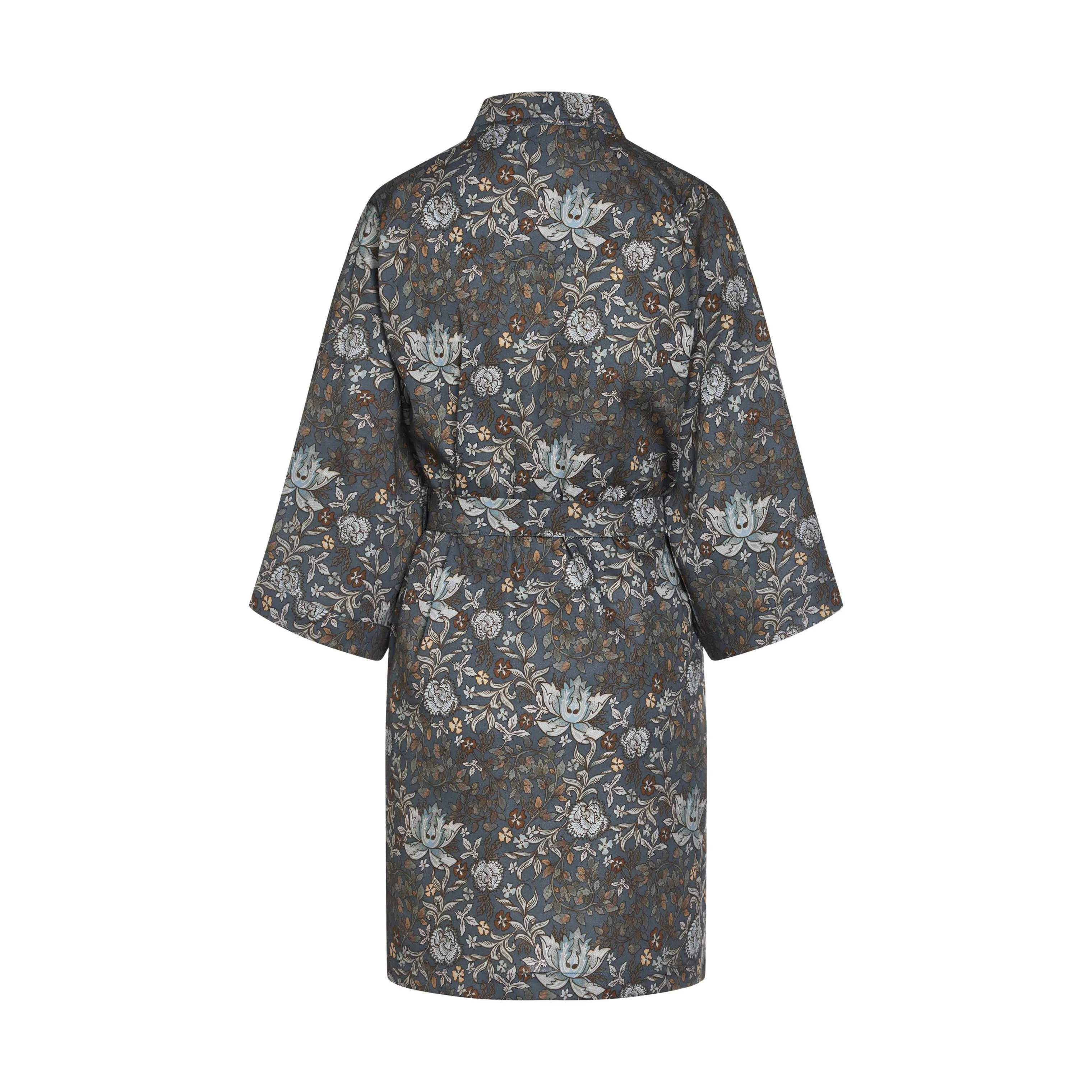 Essenza Morgenkåber Sarai Ophelia Kimono i Nightblue, Str. M, 4