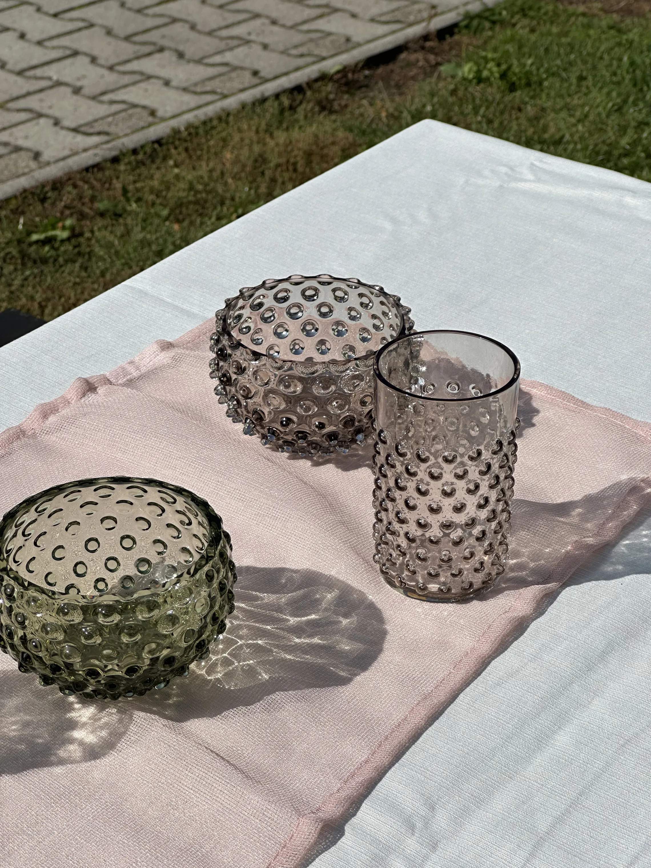 Anna von Lipa Skåle Hobnail Tapasskål i Cashmere, 2